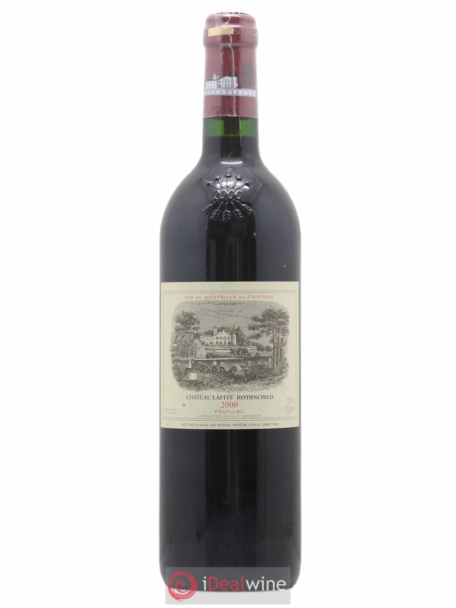 Château Lafite Rothschild 1er Grand Cru Classé 2000 - Lot de 1 bouteille - 0