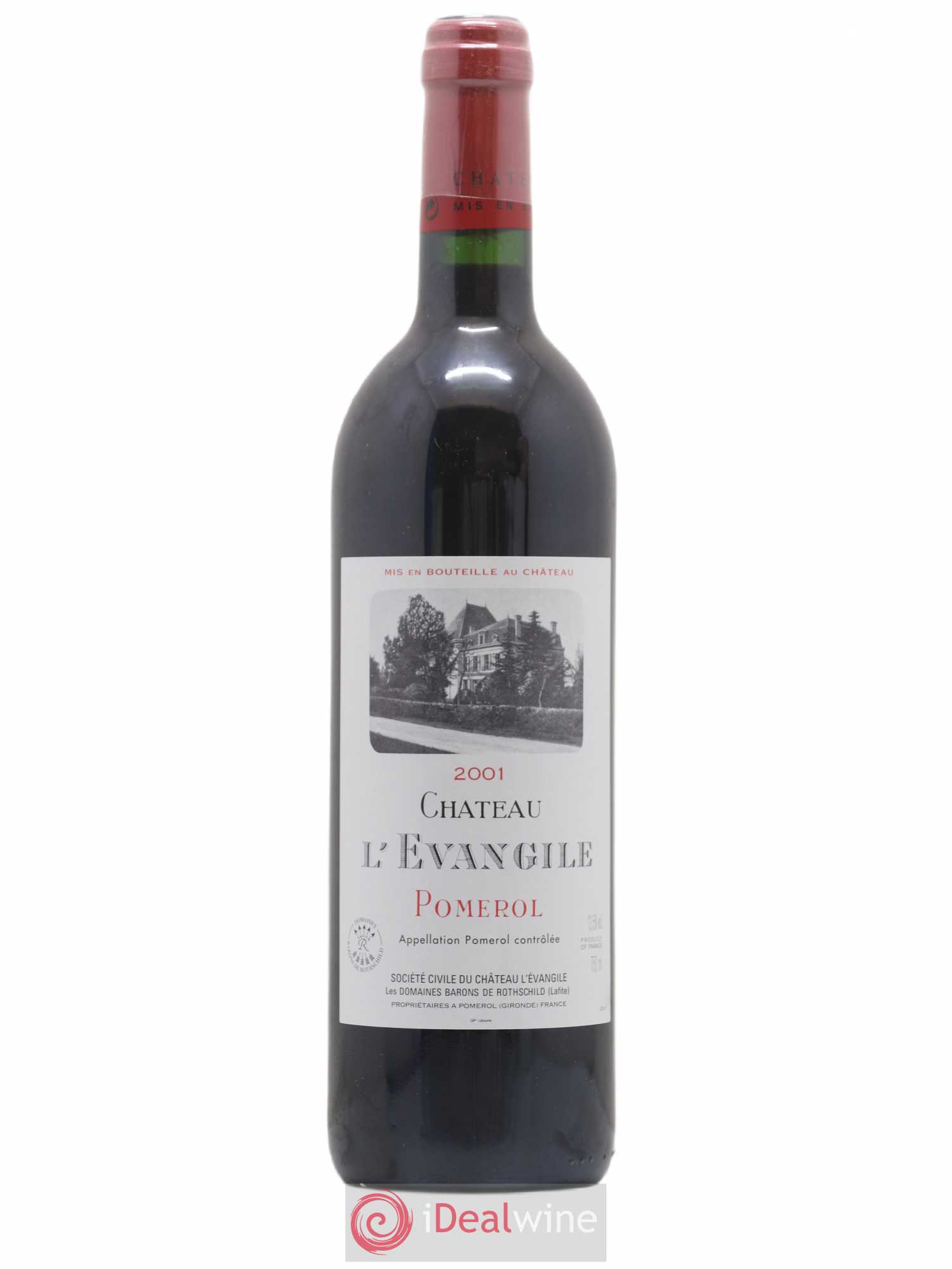 Château l' Évangile 2001 - Lot de 1 bouteille - 0