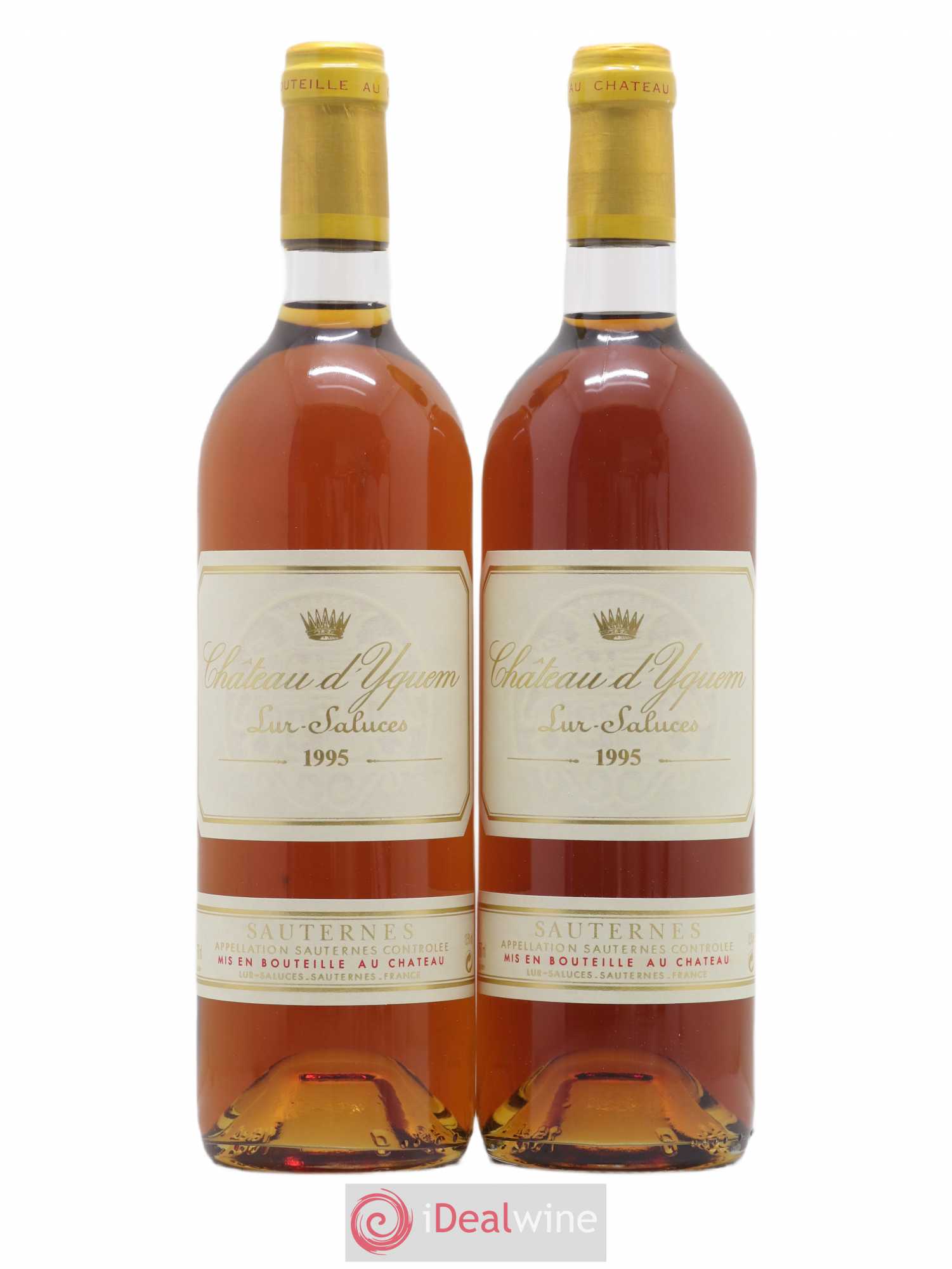 Château d' Yquem 1er Cru Classé Supérieur 1995 - Lotto di 2 bottiglie - 0