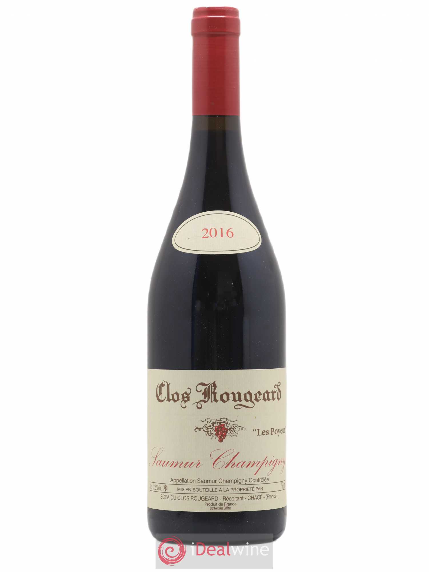 Saumur-Champigny Les Poyeux Clos Rougeard 2016 - Lot de 1 bouteille - 0