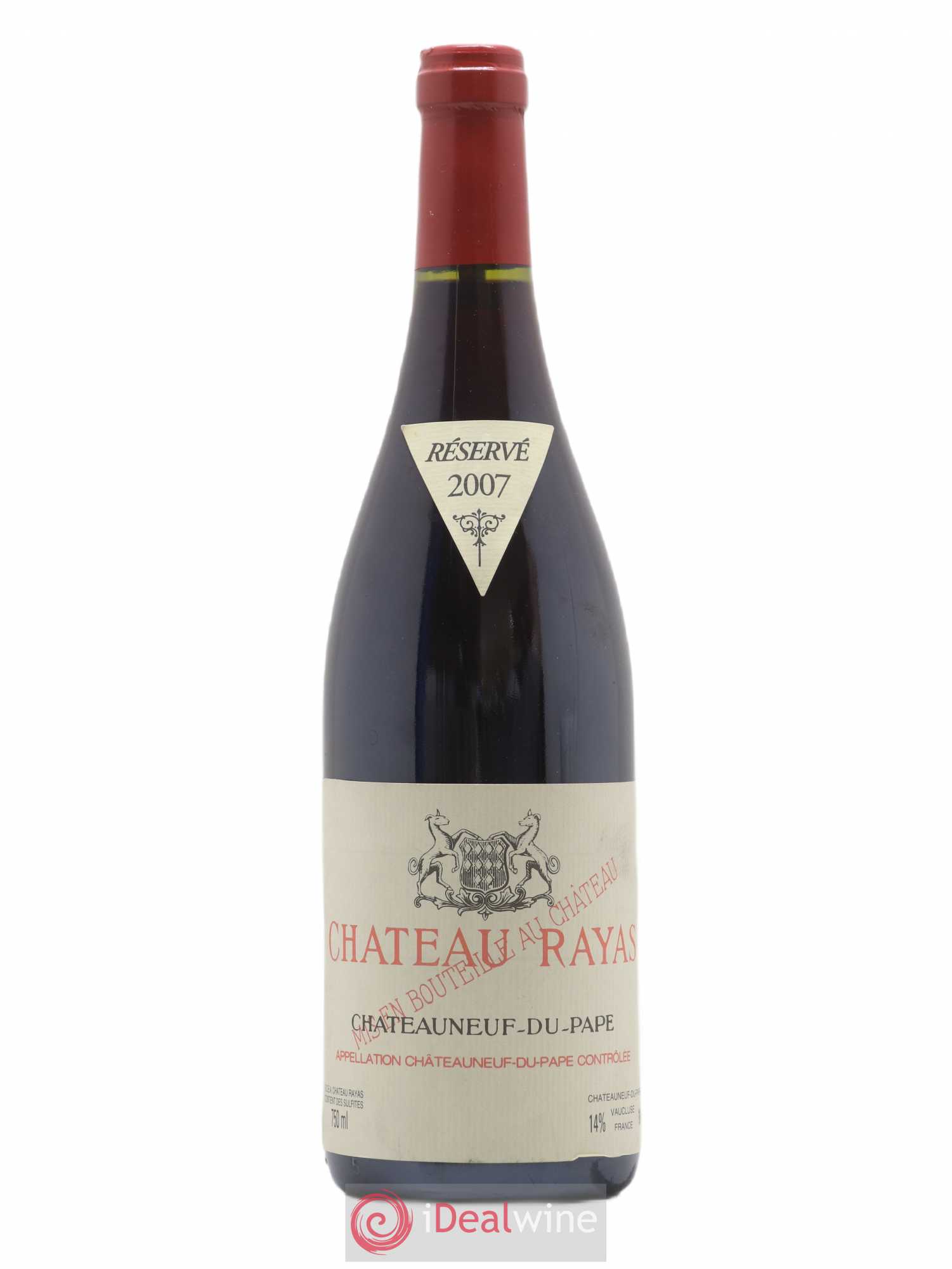 Châteauneuf-du-Pape Château Rayas Emmanuel Reynaud 2007 - Lot de 1 bouteille - 0