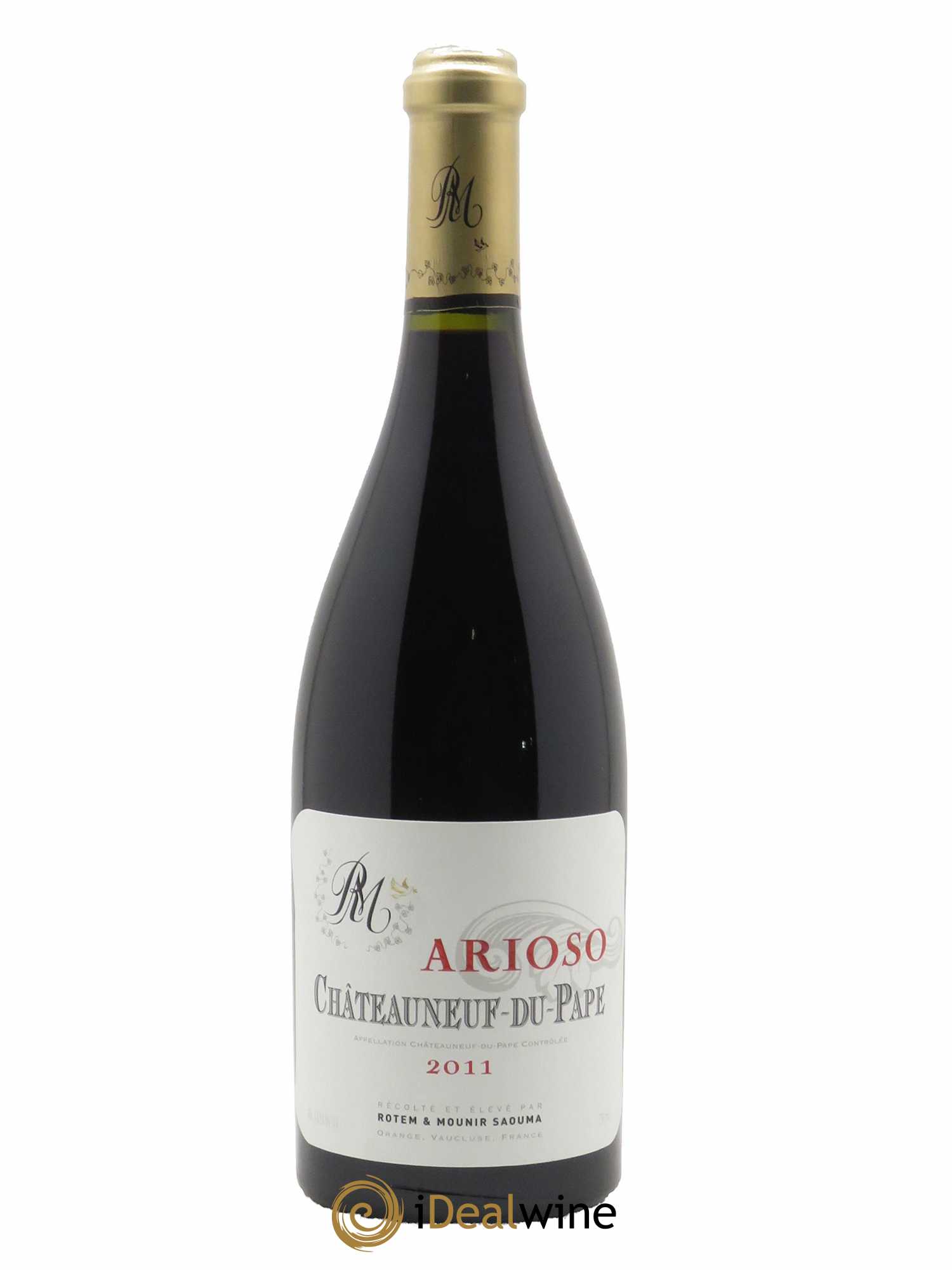 Châteauneuf-du-Pape Arioso Rotem & Mounir Saouma 2011 - Lot de 1 bouteille - 0