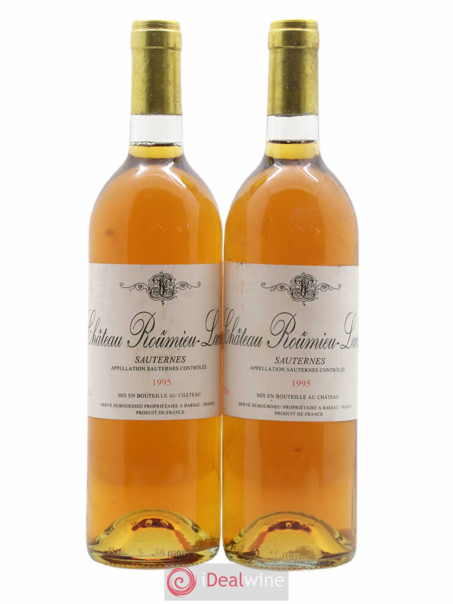 Château Roûmieu-Lacoste Cru Bourgeois 1995 - Lotto di 2 bottiglie - 0