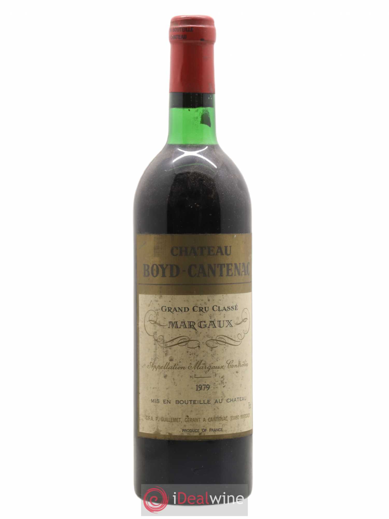 Château Boyd Cantenac 3ème Grand Cru Classé 1979 - Lot de 1 bouteille - 0