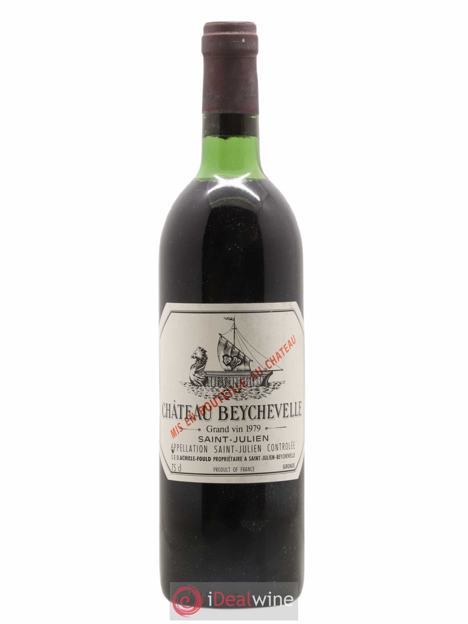 Château Beychevelle 4ème Grand Cru Classé 1979 - Lot de 1 bouteille - 0