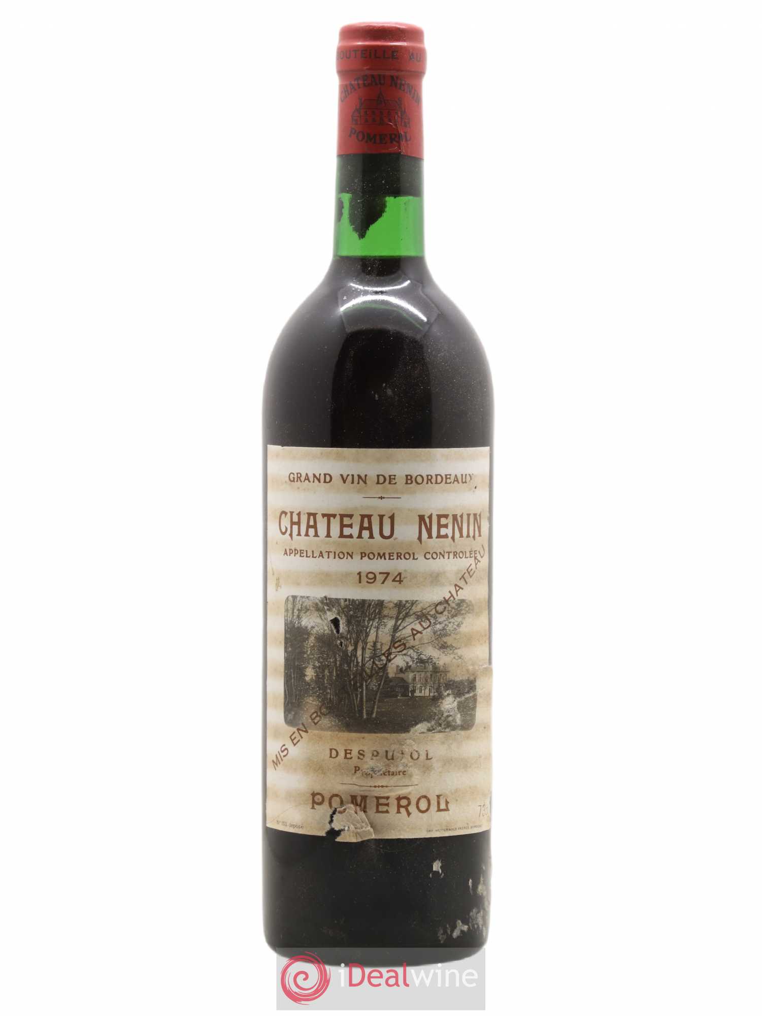 Château Nenin 1974 - Lot de 1 bouteille - 0