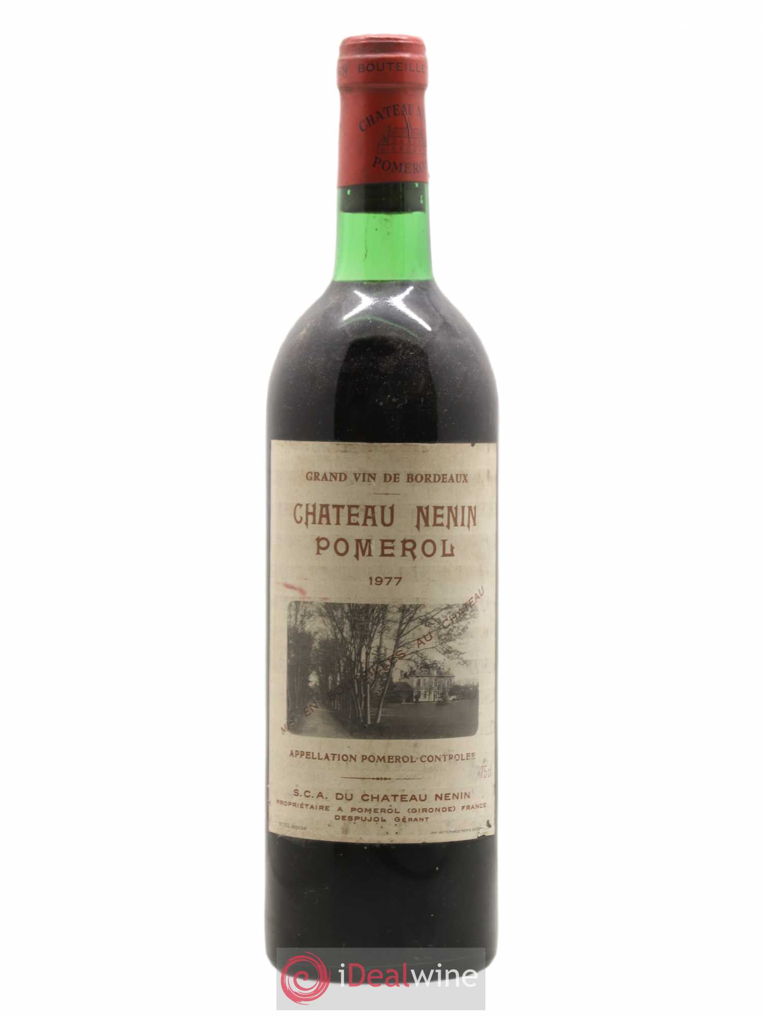 Château Nenin 1977 - Lot de 1 bouteille - 0
