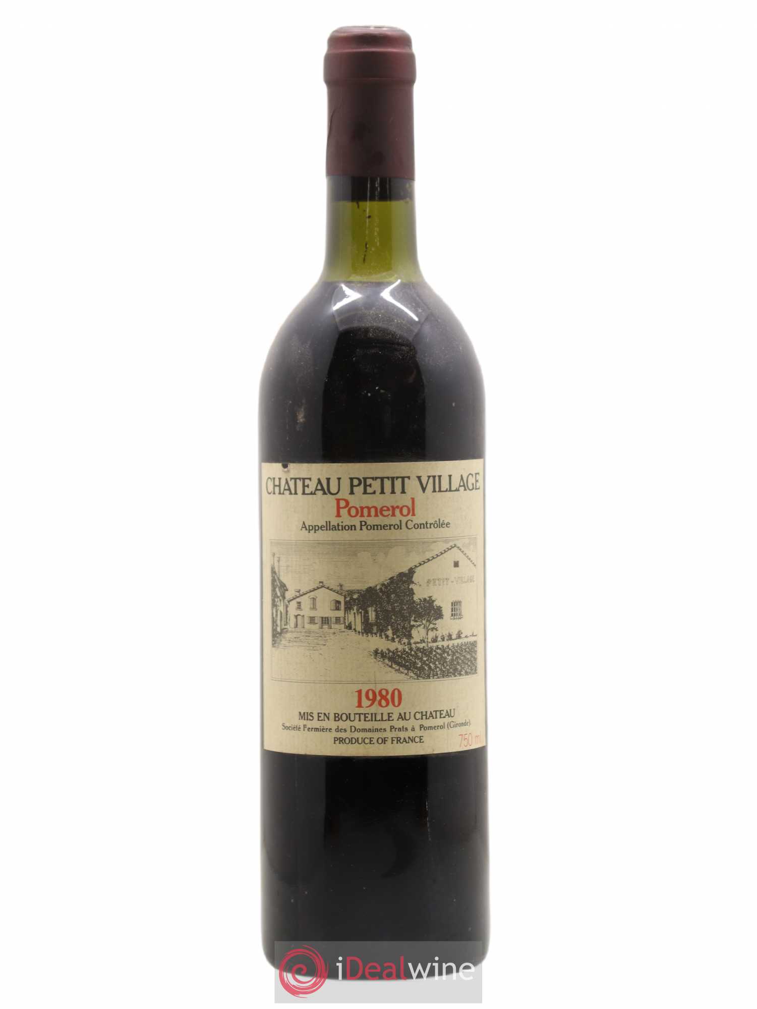 Château Petit Village 1980 - Lot de 1 bouteille - 0