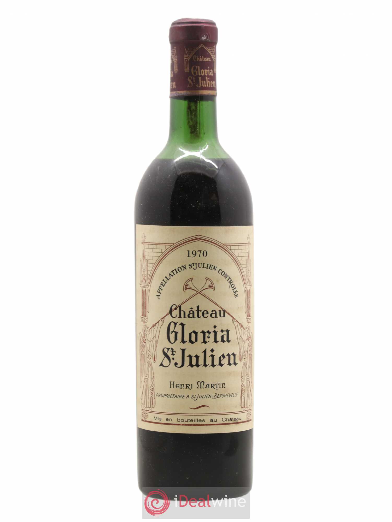 Château Gloria 1970 - Lot de 1 bouteille - 0