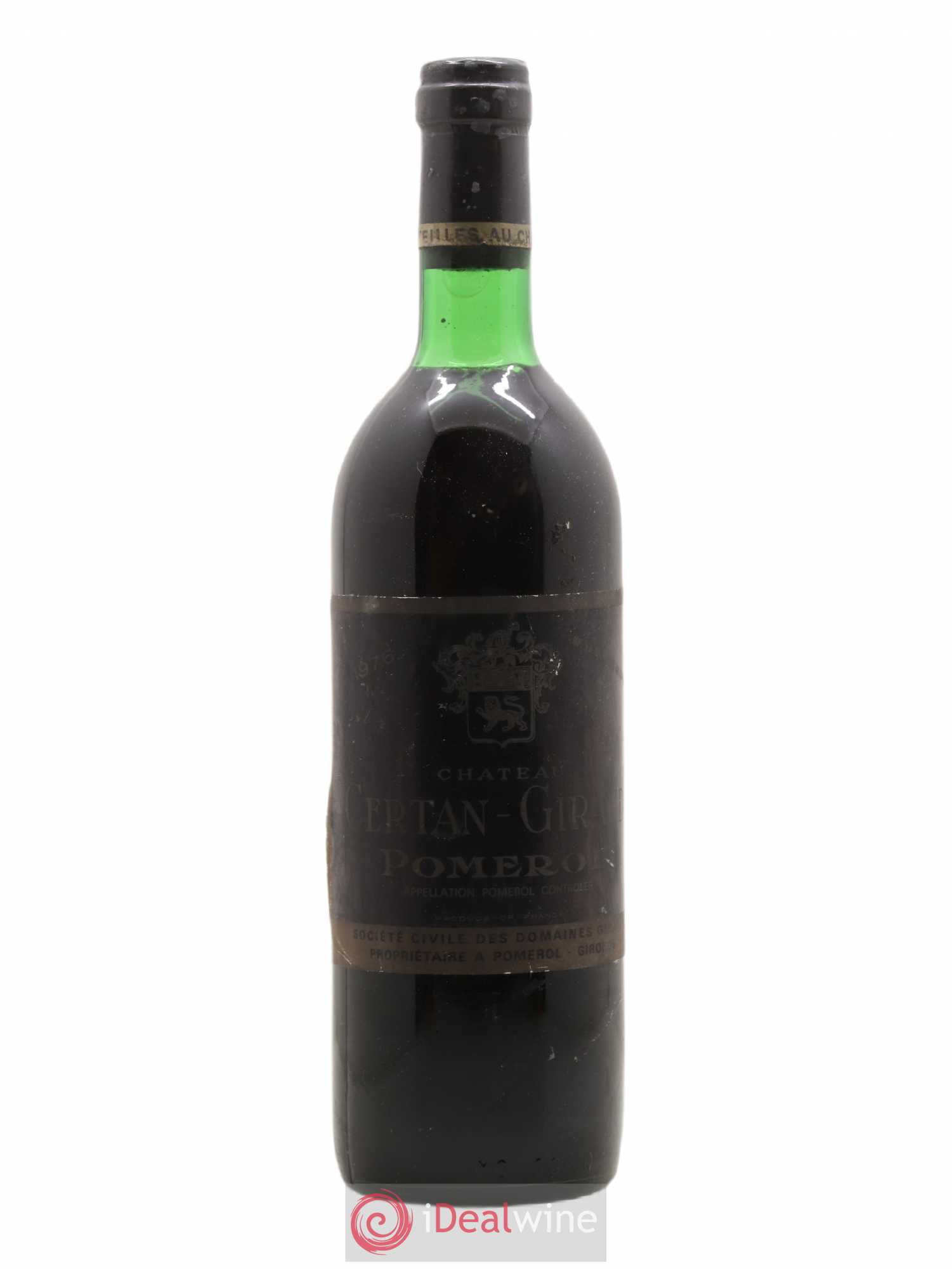 Château Certan Giraud 1976 - Lot de 1 bouteille - 0