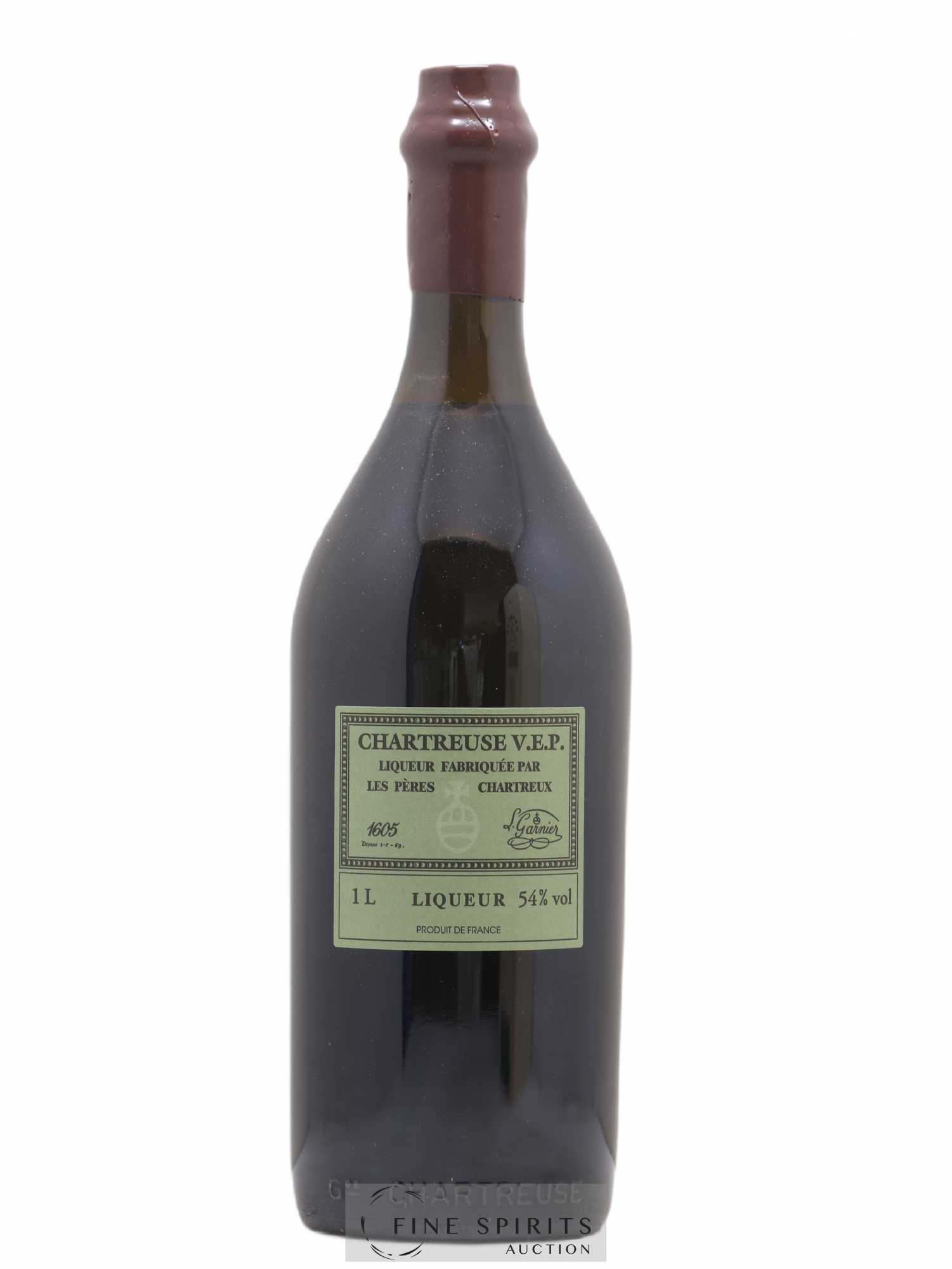 Chartreuse Of. Verte V.E.P. Mise 2022  (sans prix de réserve) - Lot de 1 bouteille - 1