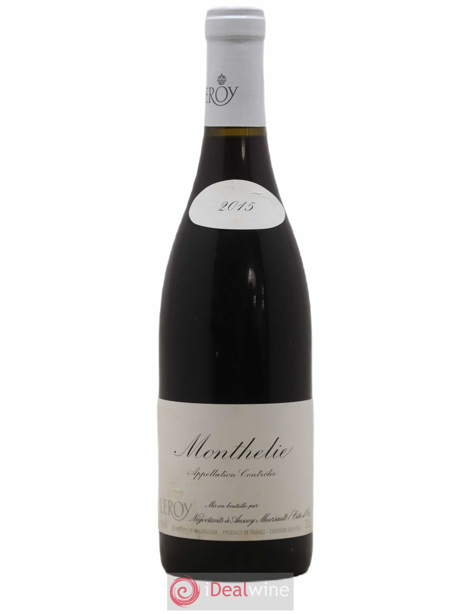 Monthélie Leroy SA 2015 - Lot de 1 bouteille - 0