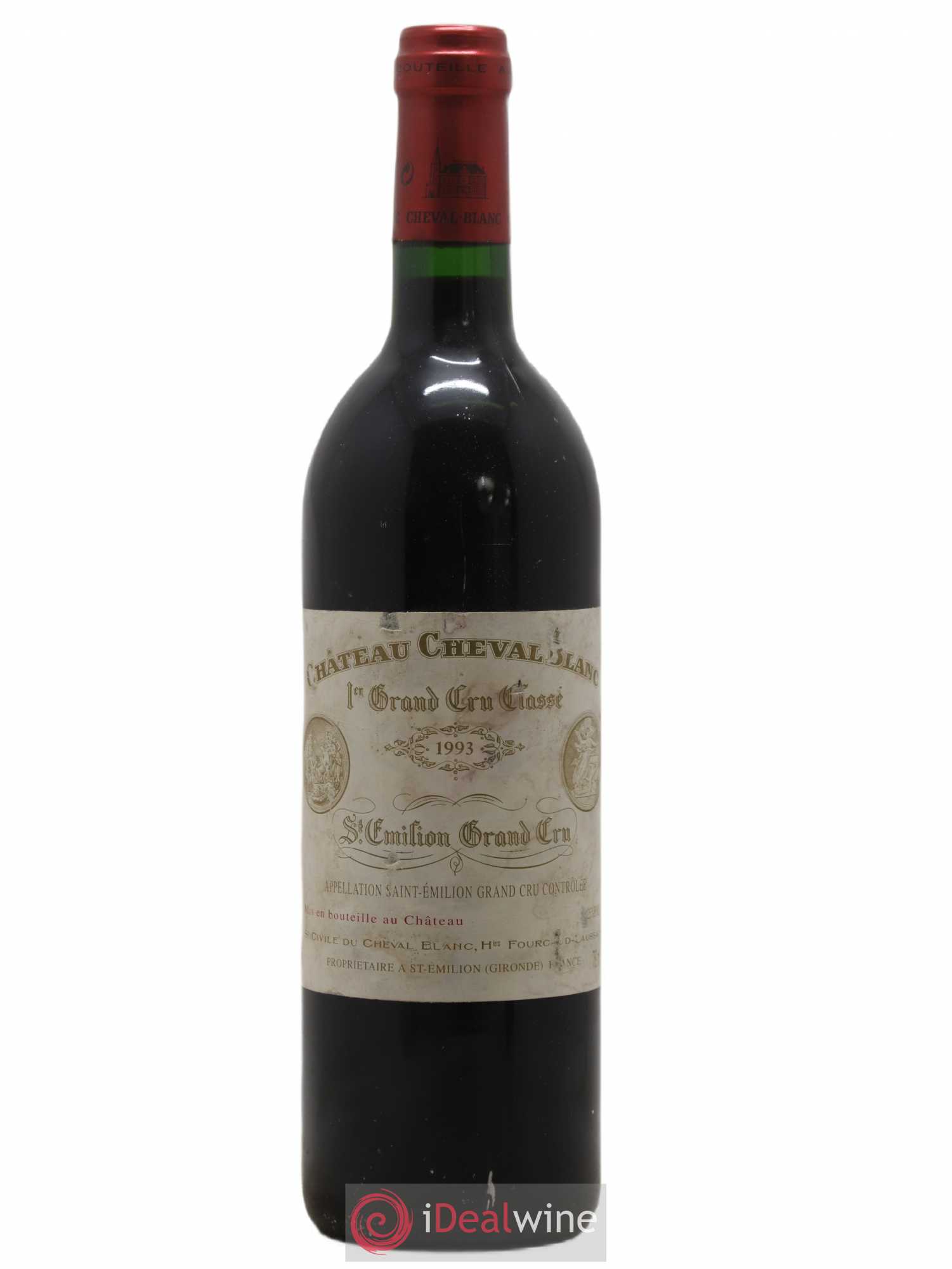 Château Cheval Blanc 1er Grand Cru Classé A 1993 - Lot de 1 bouteille - 0