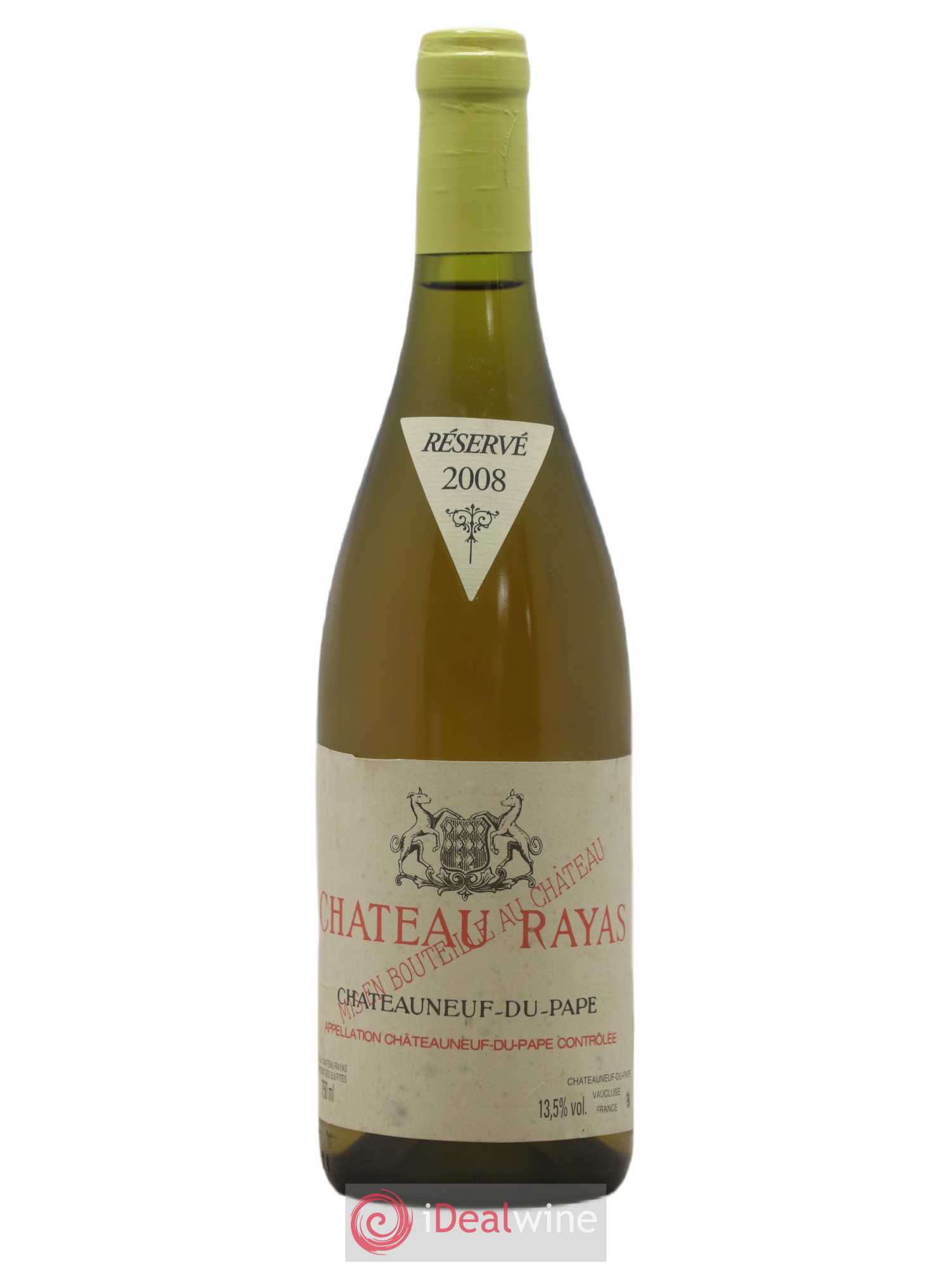 Châteauneuf-du-Pape Château Rayas Emmanuel Reynaud 2008 - Lot de 1 bouteille - 0