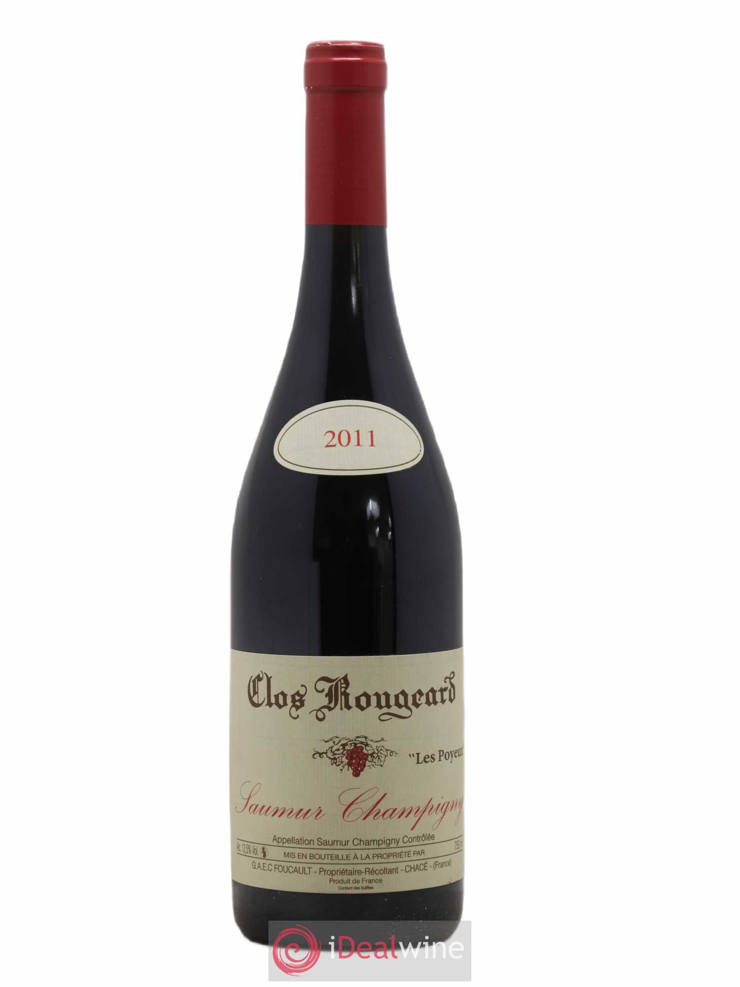 Saumur-Champigny Les Poyeux Clos Rougeard 2011 - Lot de 1 bouteille - 0