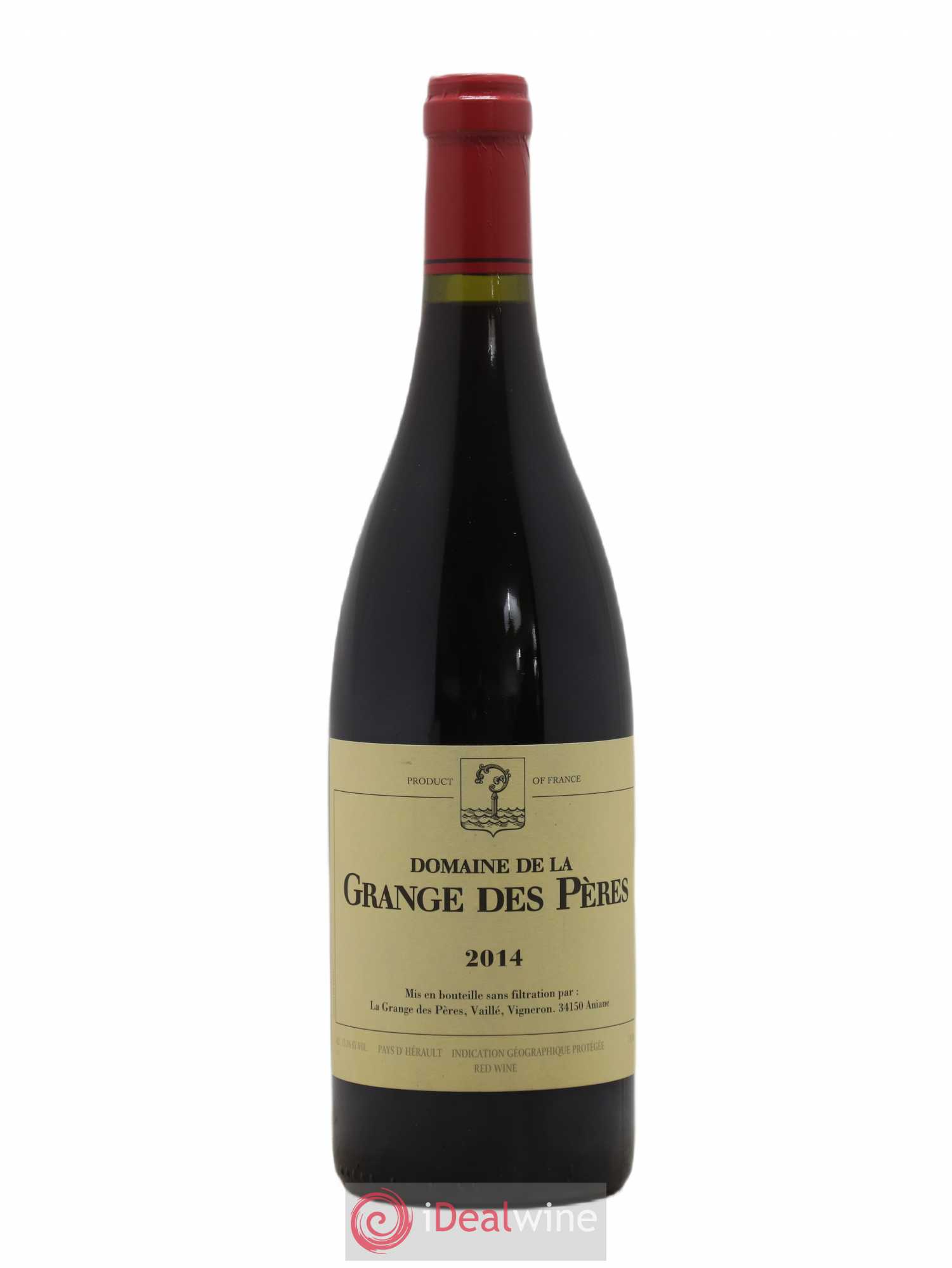 Pays d'Hérault Grange des Pères Laurent Vaillé 2014 - Lot de 1 bouteille - 0