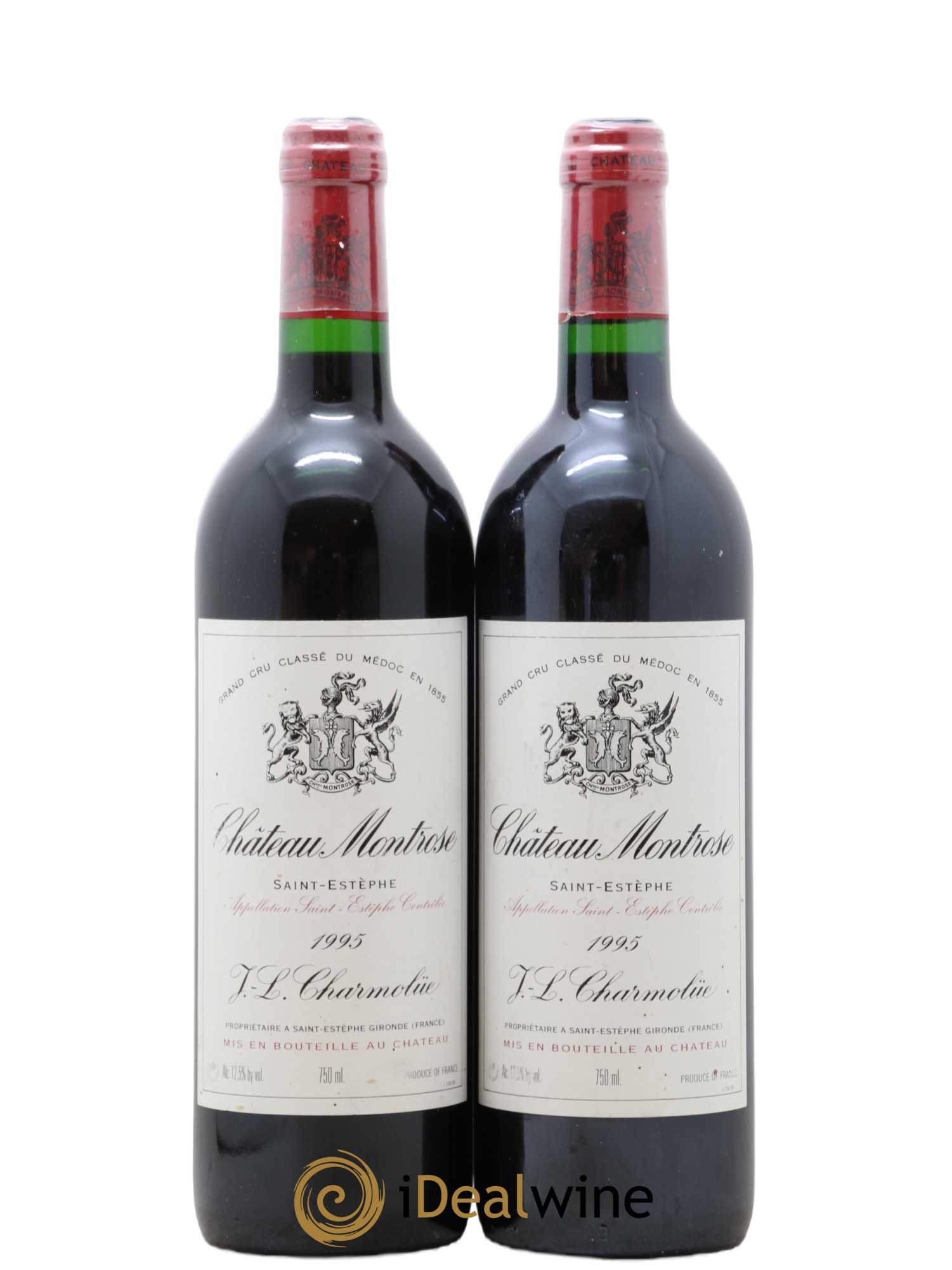 Château Montrose 2ème Grand Cru Classé 1995 - Lot de 2 bouteilles - 0