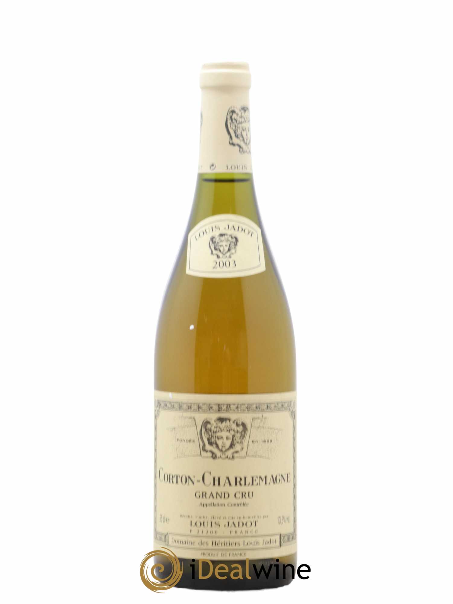 Corton-Charlemagne Grand Cru Maison Louis Jadot 2003 - Lot de 1 bouteille - 0