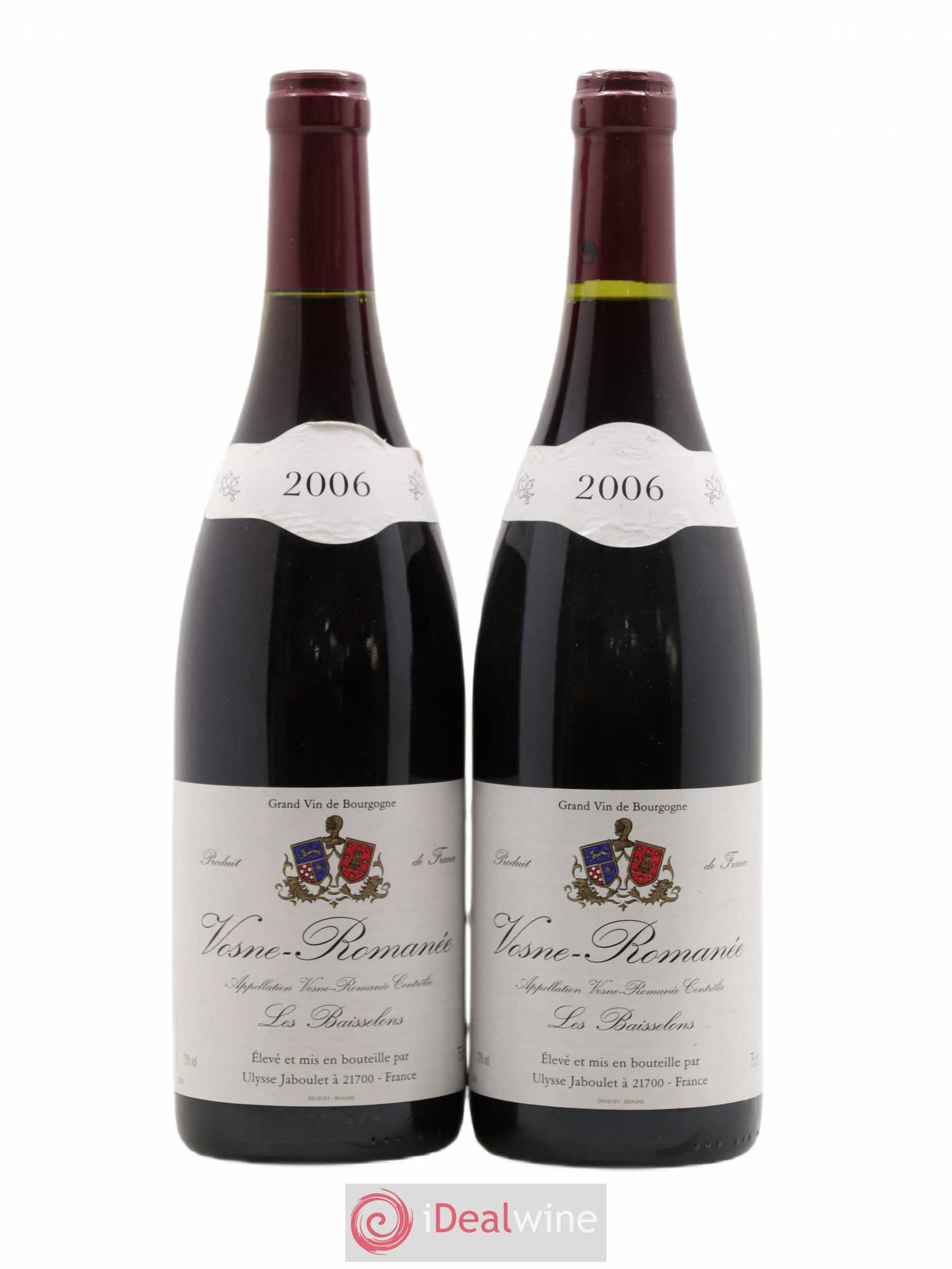 Vosne-Romanée Les Baisselons Ulysse Jaboulet 2006 - Posten von 2 Flaschen - 0