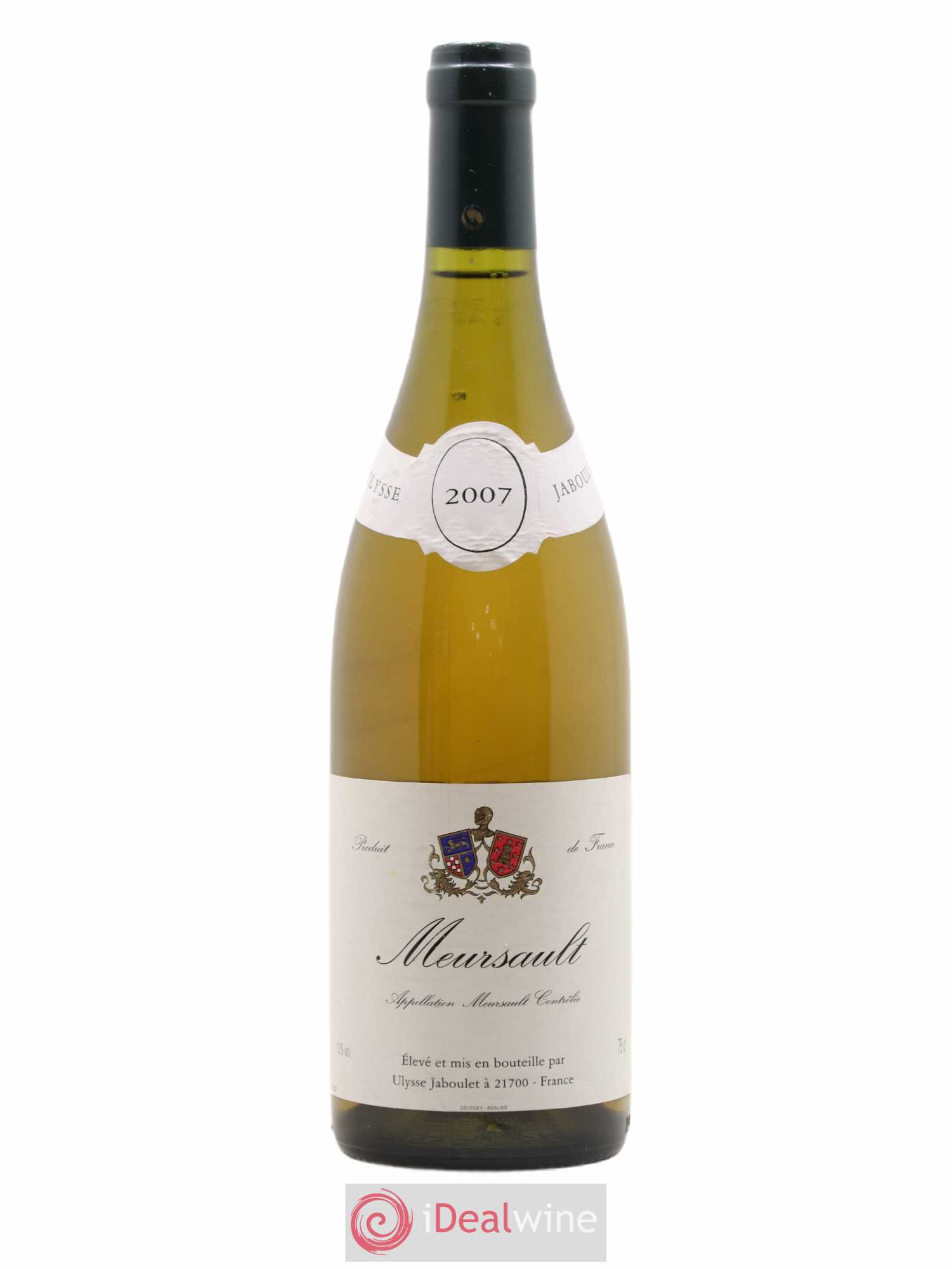 Meursault Ulysse Jaboulet 2007 - Lot de 1 bouteille - 0