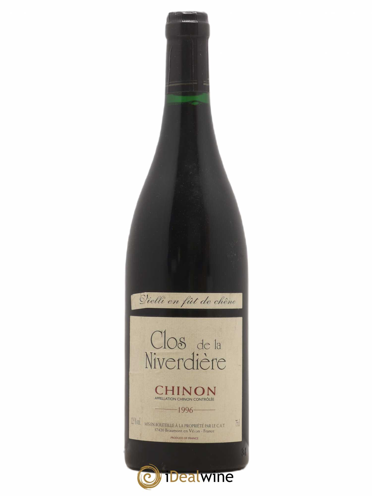 Chinon Clos De La Niverdiere Le C.A.T. 1996 - Posten von 1 Flasche - 0