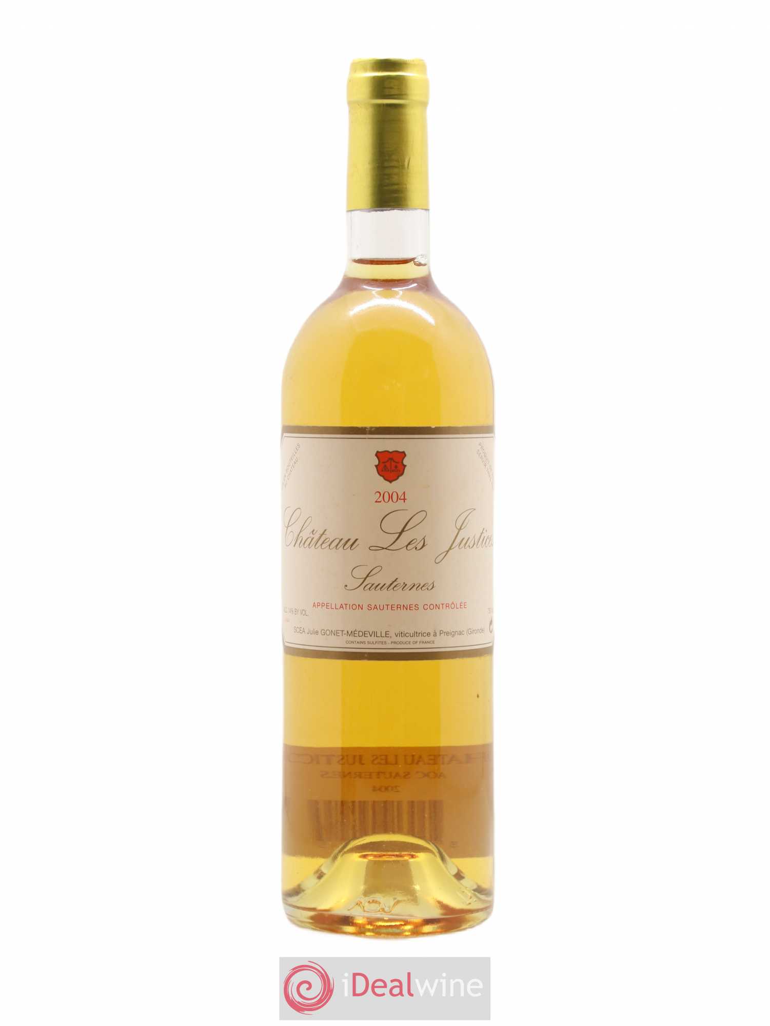 Château les Justices Cru Bourgeois 2004 - Lotto di 1 bottiglia - 0