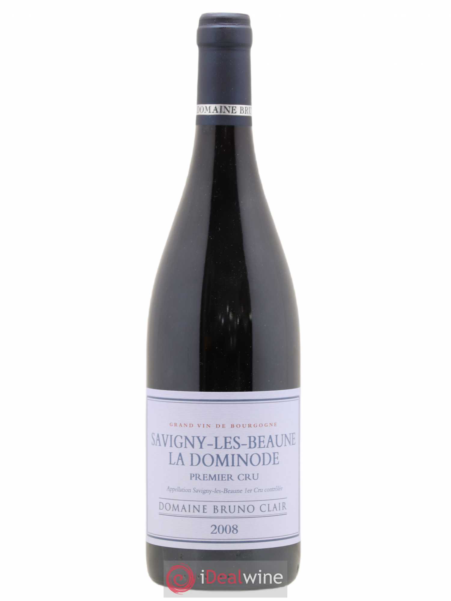 Savigny-lès-Beaune 1er Cru La Dominode Bruno Clair (Domaine) 2008 - Lot de 1 bouteille - 0