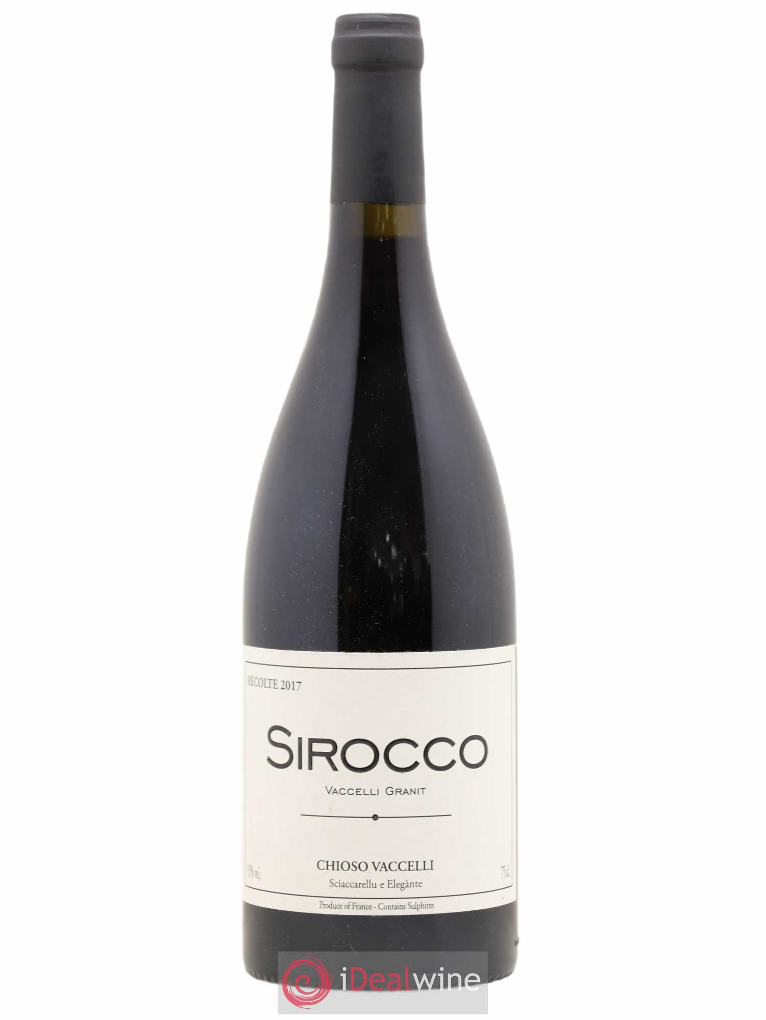 Ajaccio Sirocco Vaccelli 2017 - Lot de 1 bouteille - 0
