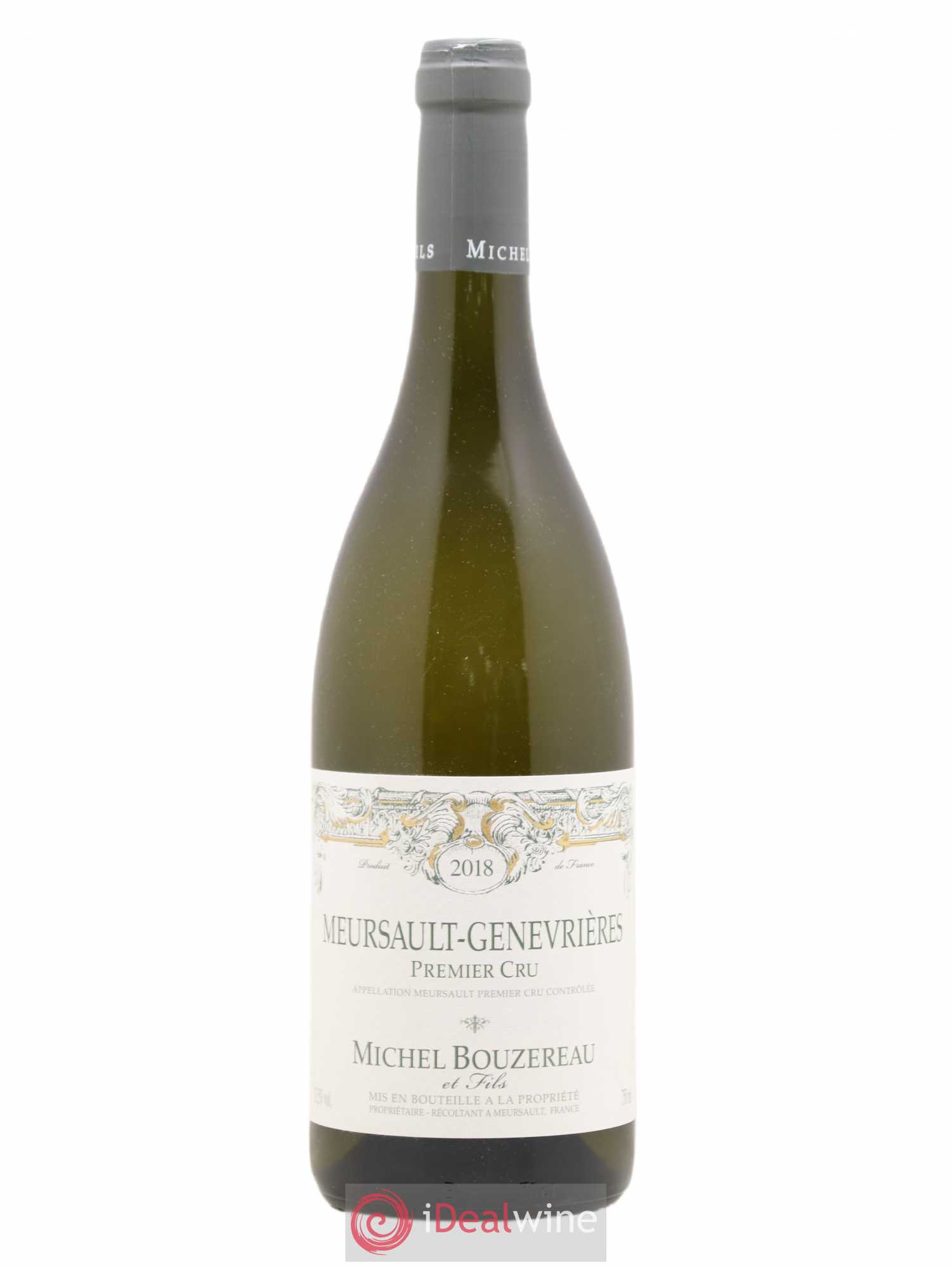 Meursault 1er Cru Les Genevrières Michel Bouzereau et Fils (Domaine) 2018 - Lot de 1 bouteille - 0