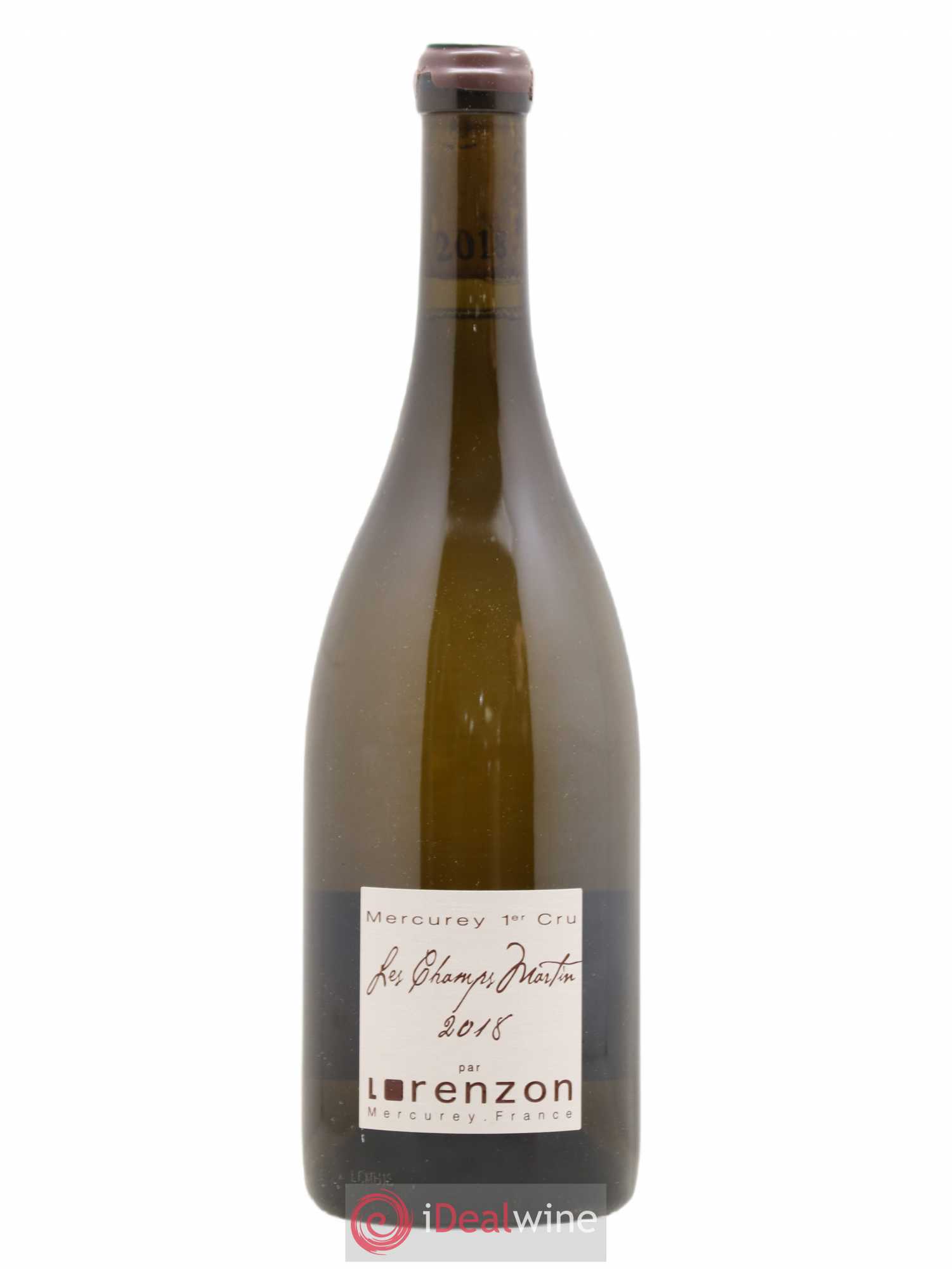 Mercurey 1er Cru Les Champs Martin Bruno Lorenzon 2018 - Posten von 1 Flasche - 0