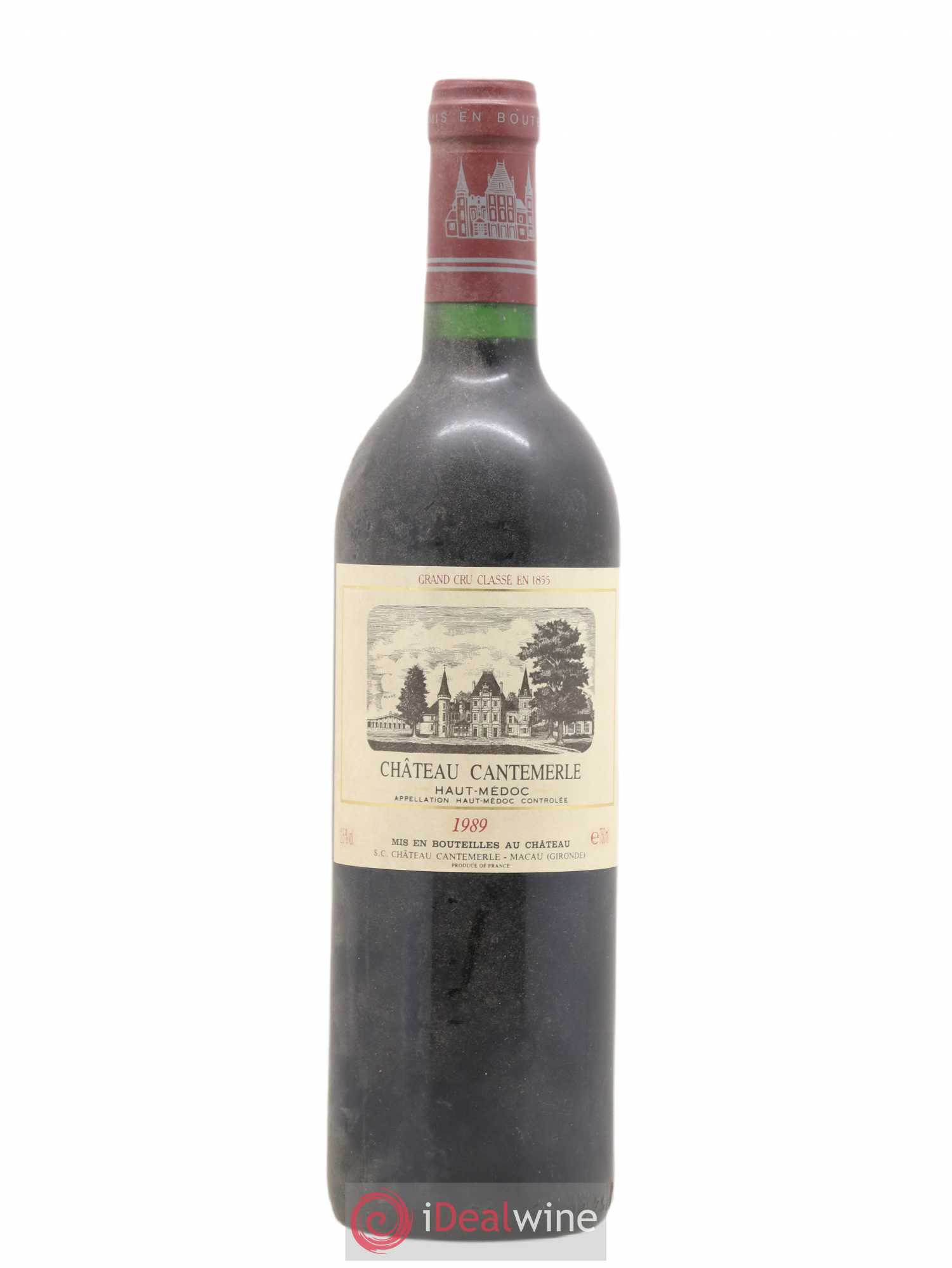 Château Cantemerle 5ème Grand Cru Classé 1989 - Lotto di 1 bottiglia - 0