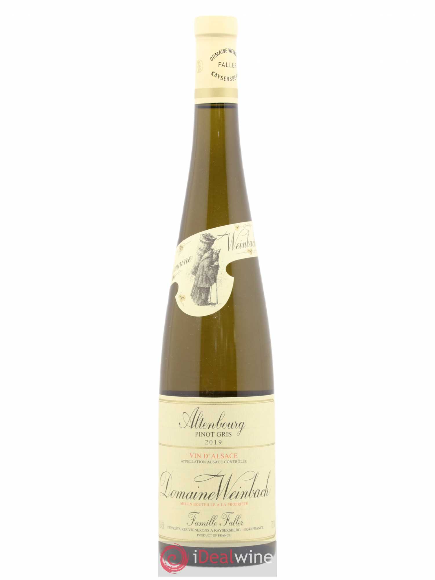 Alsace Pinot Gris Altenbourg Weinbach (Domaine) 2019 - Lot de 1 bouteille - 0