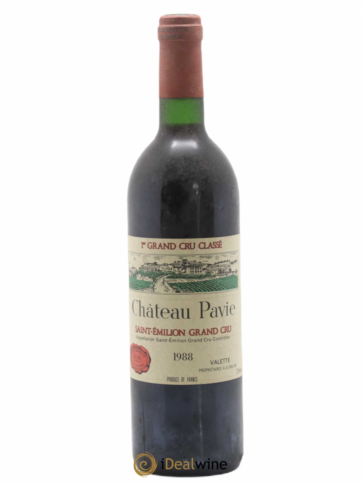 Château Pavie 1er Grand Cru Classé A 1988 - Lot de 1 bouteille - 0