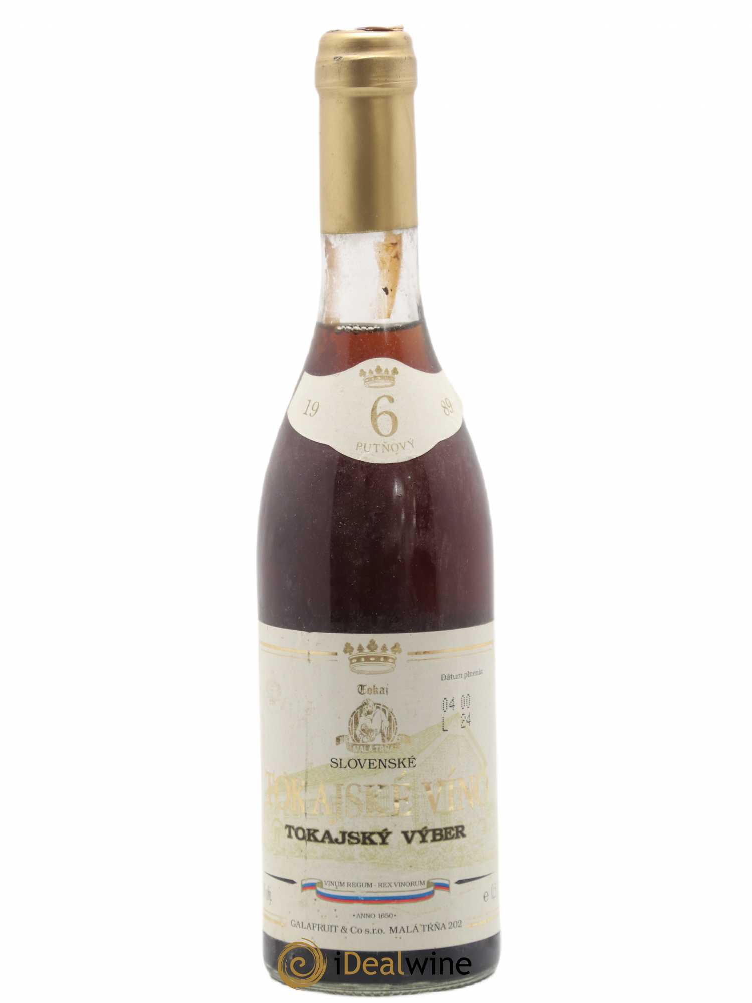 Tokaji 1989 - Posten von 1 Flasche - 0
