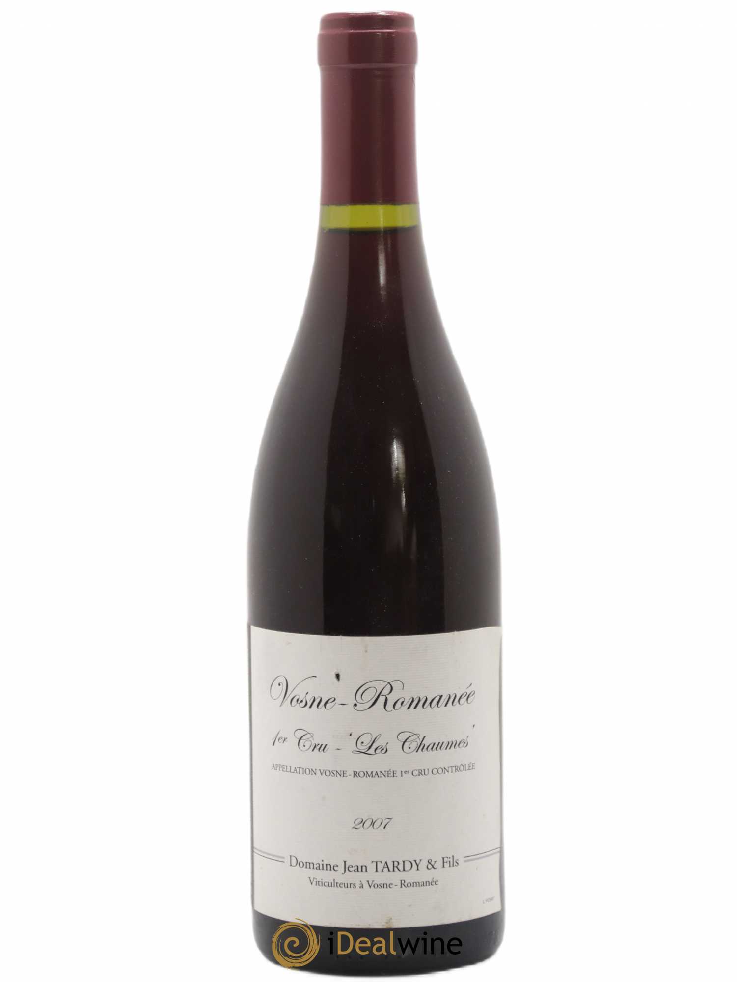 Vosne-Romanée 1er Cru Les Chaumes Jean Tardy 2007 - Posten von 1 Flasche - 0