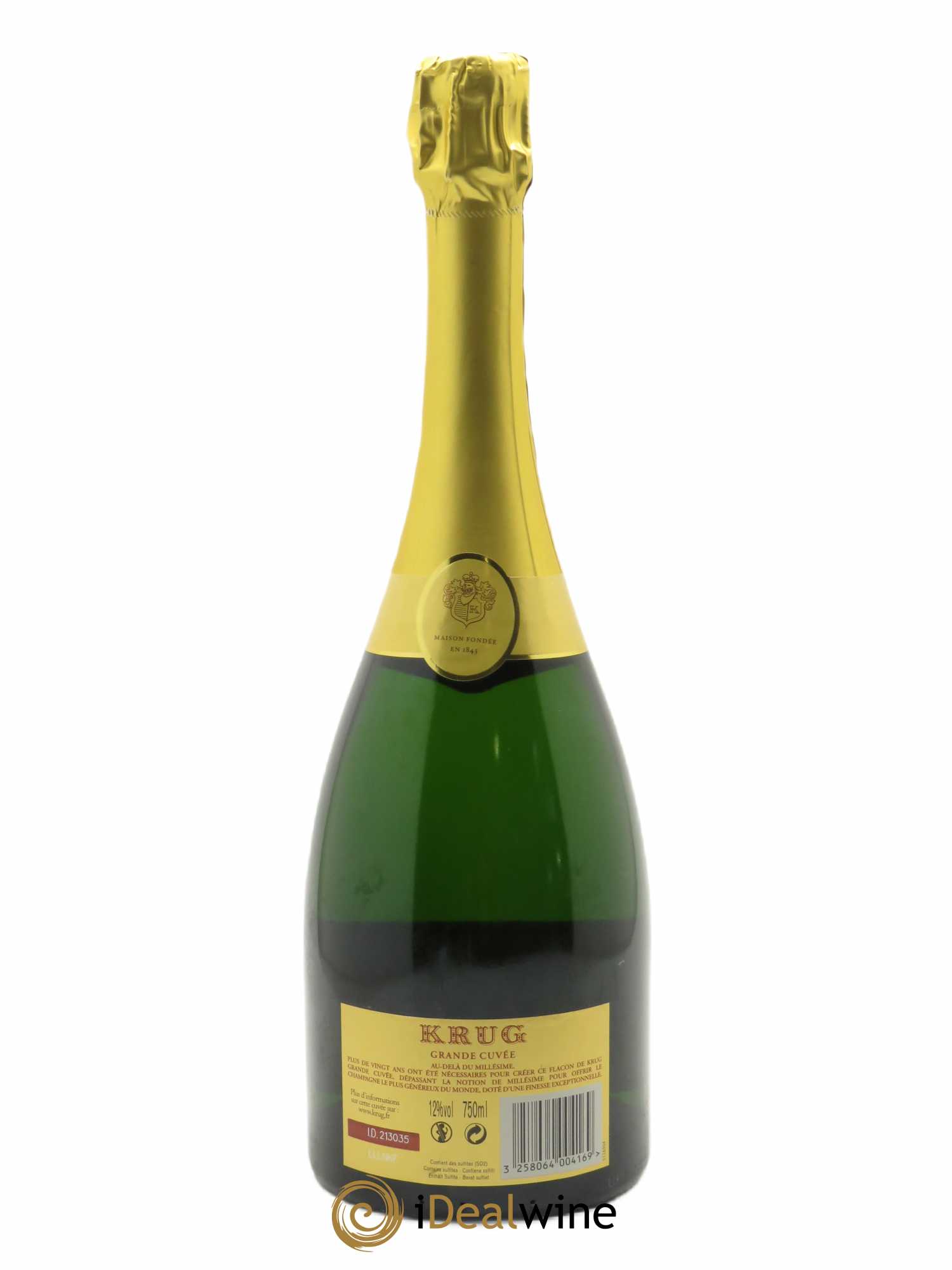 Grande Cuvée - 162ème édition Krug - Lot de 1 bouteille - 1
