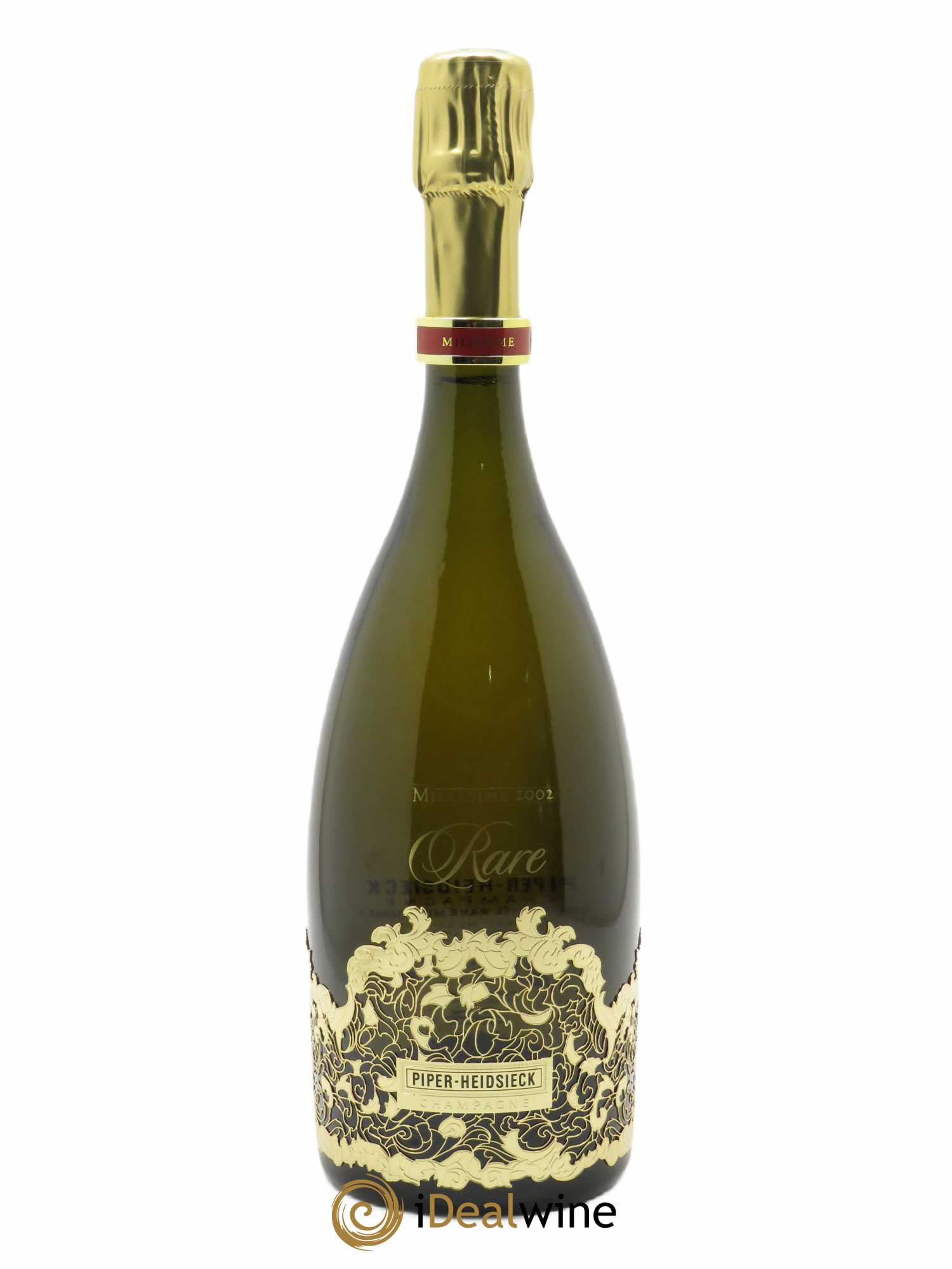 Rare Piper Heidsieck 2002 - Lot de 1 bouteille - 0