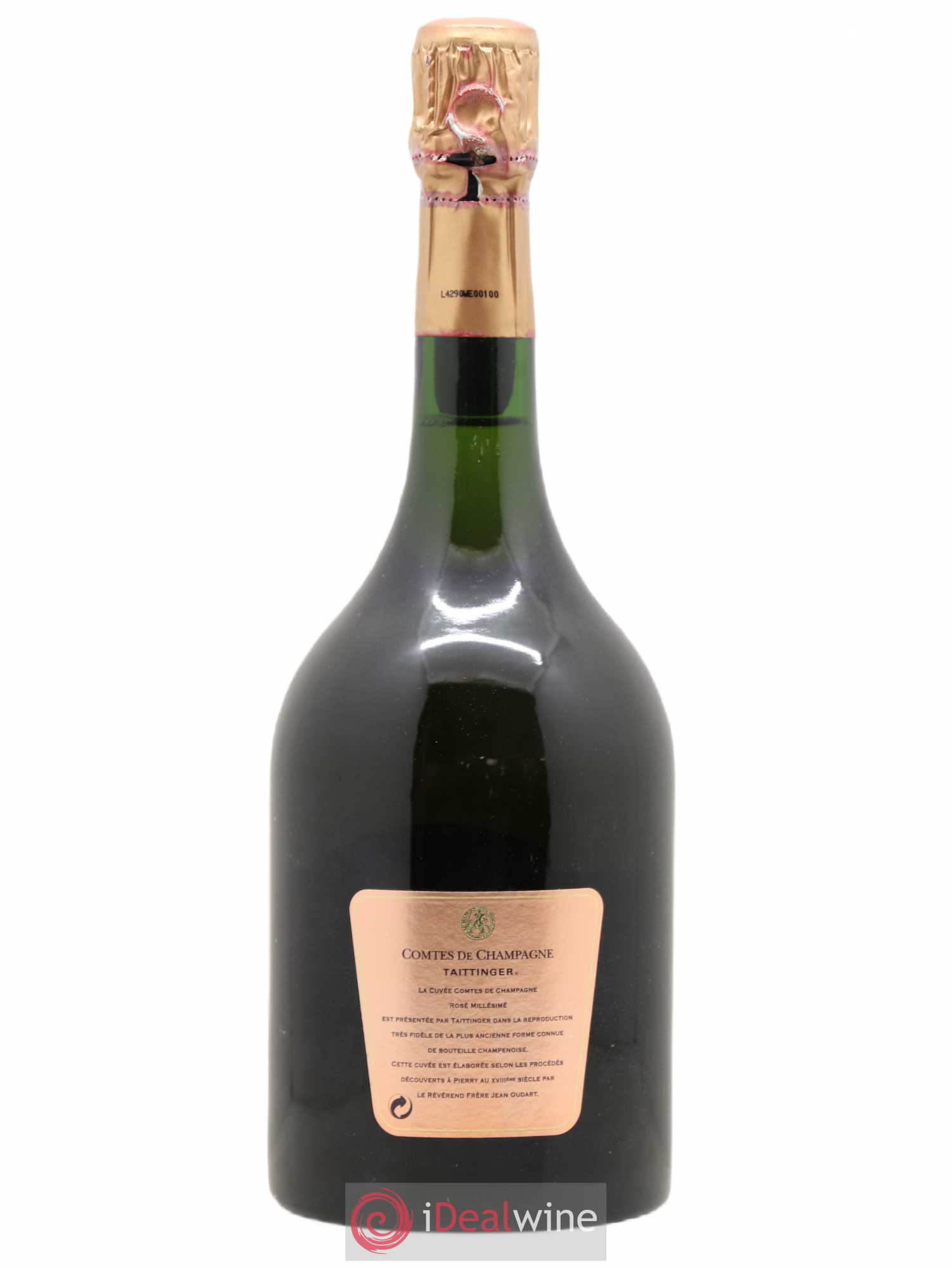 Comtes de Champagne Rosé Grand Cru Brut Taittinger 1997 - Lot de 1 bouteille - 1