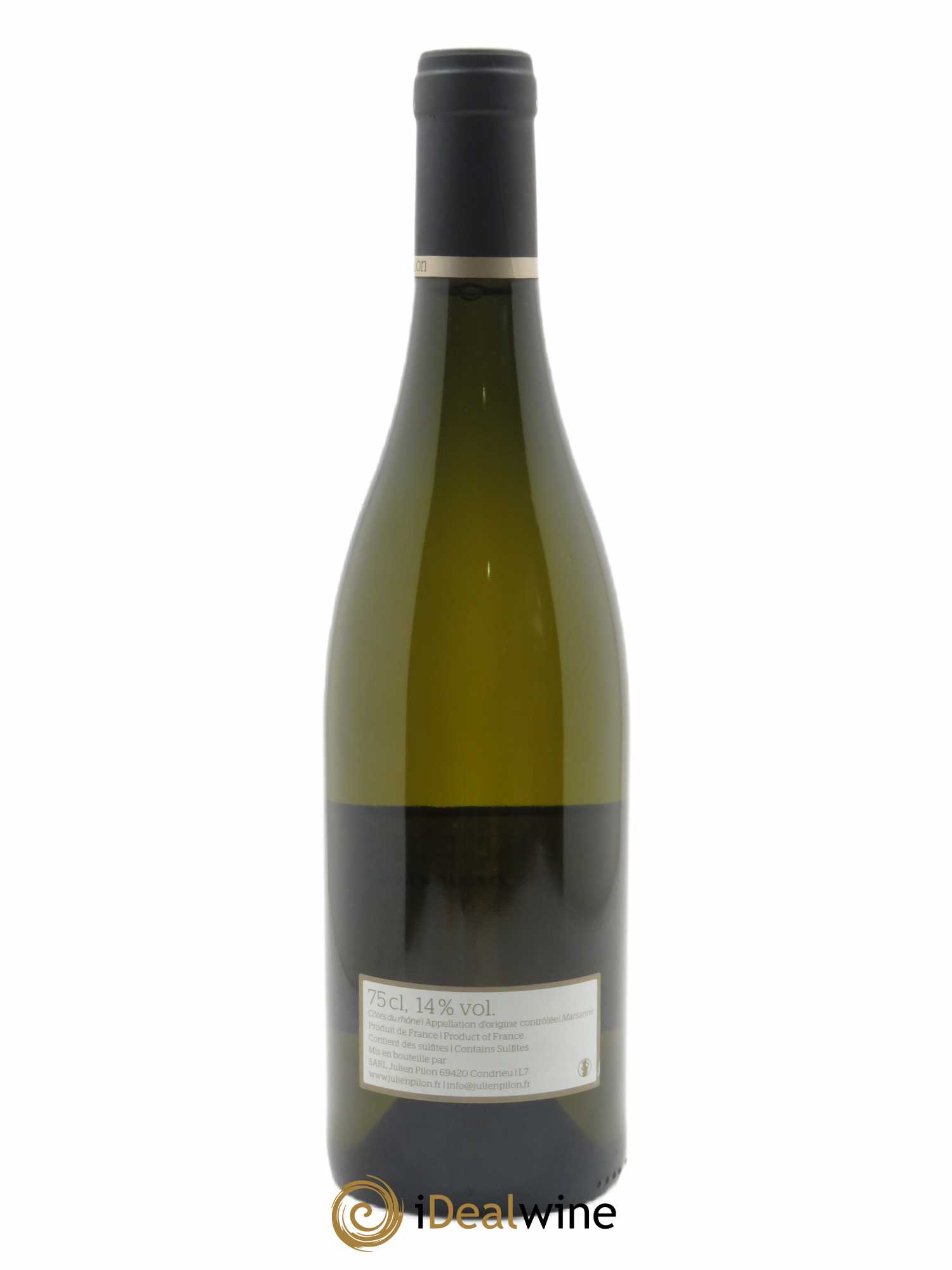 Collines Rhodaniennes Le Bruit des vagues Julien Pilon 2016 - Lot de 1 bouteille - 1