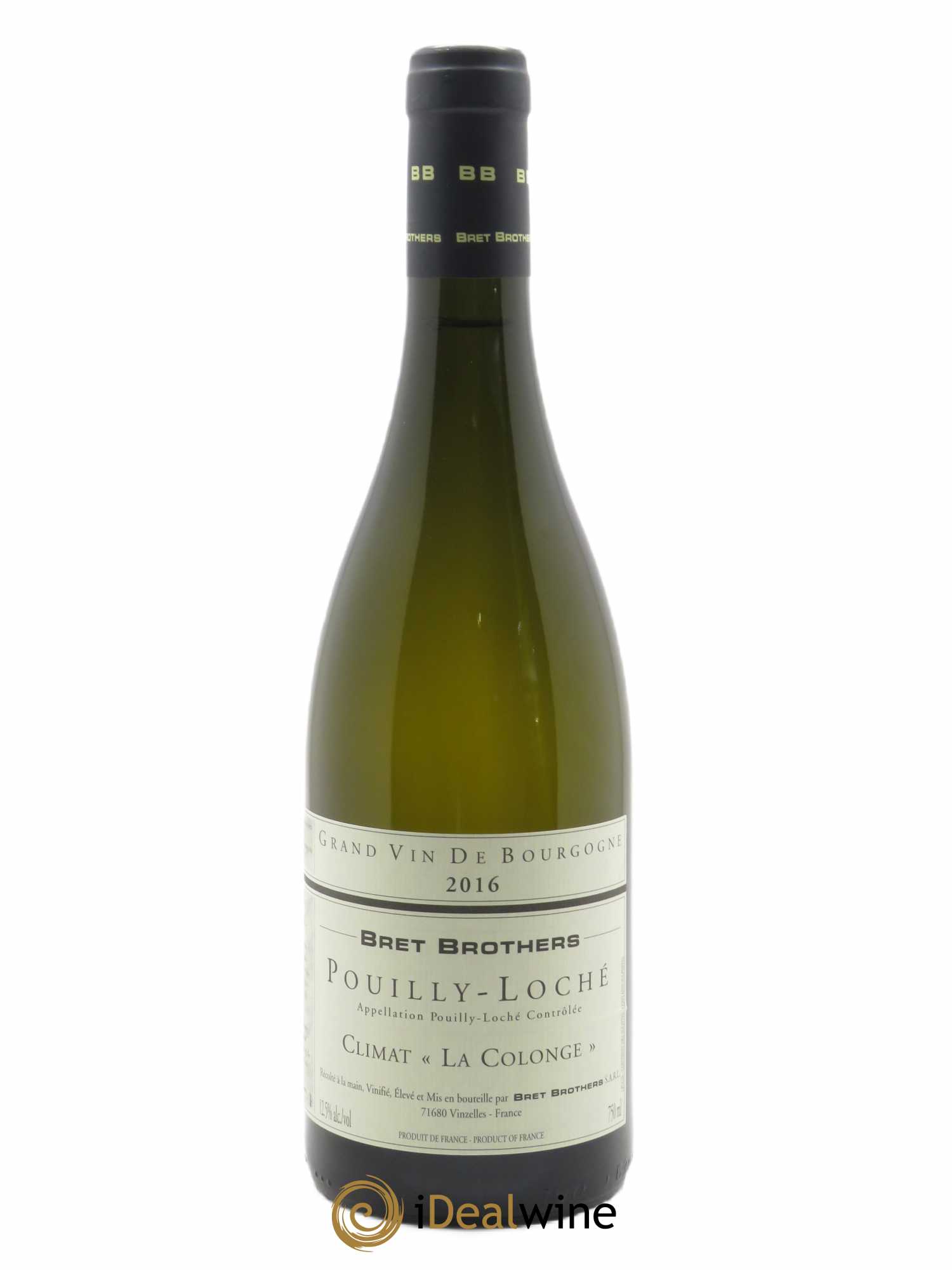Pouilly-Loché La Collonge Bret Brothers 2016 - Lot de 1 bouteille - 0