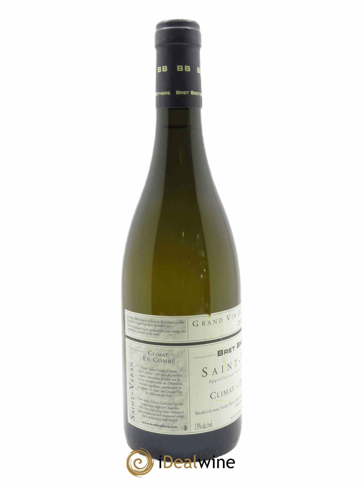 Saint-Véran En Combe Bret Brothers 2016 - Lot de 1 bouteille - 1