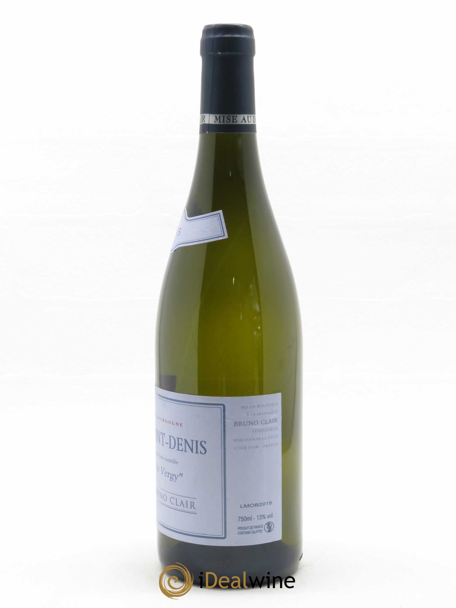 Morey Saint-Denis En la Rue de Vergy Bruno Clair (Domaine) 2015 - Lot of 1 bottle - 1