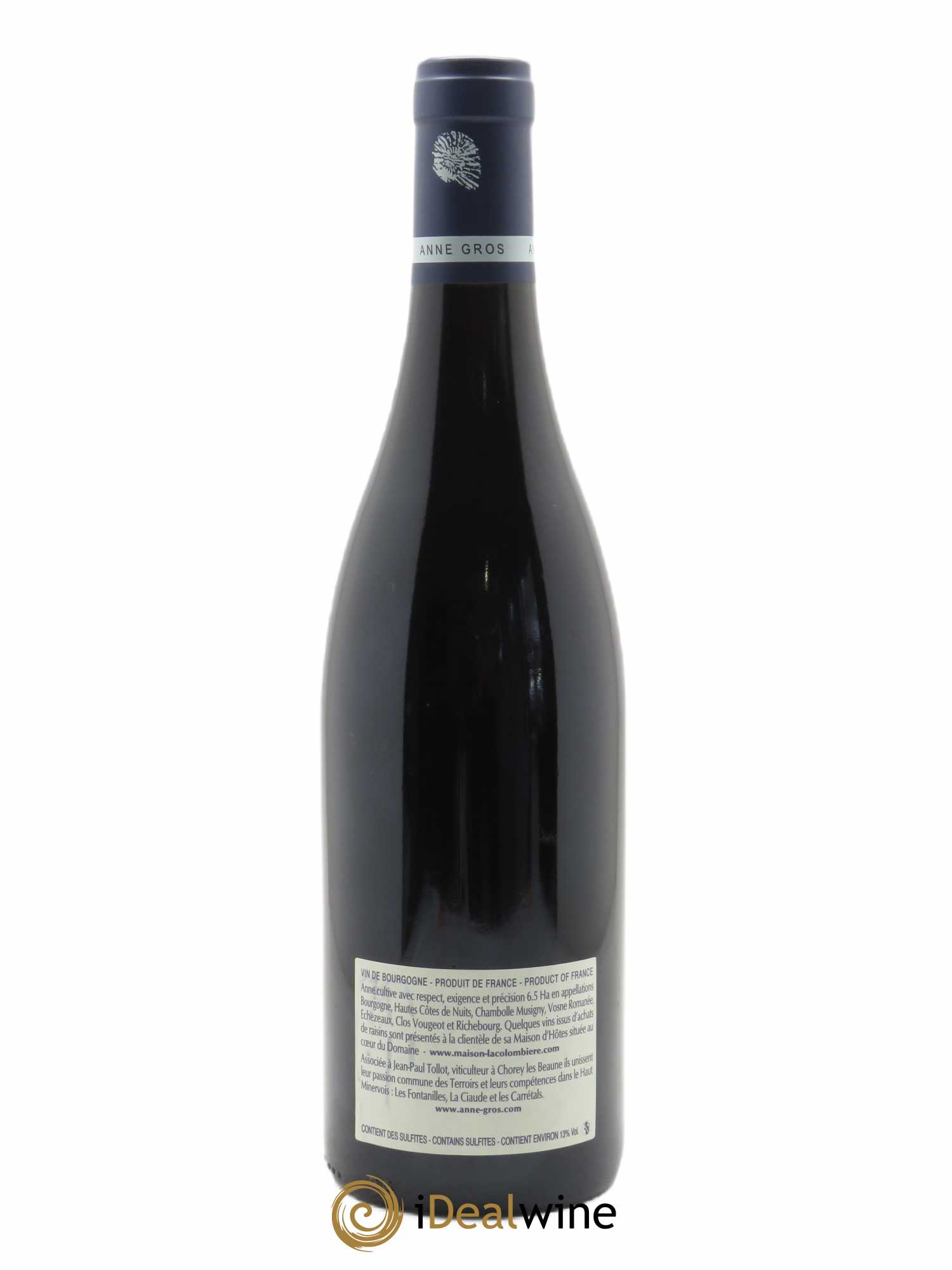 Savigny-lès-Beaune 1er Cru Les Lavières Anne Gros 2012 - Lot de 1 bouteille - 1