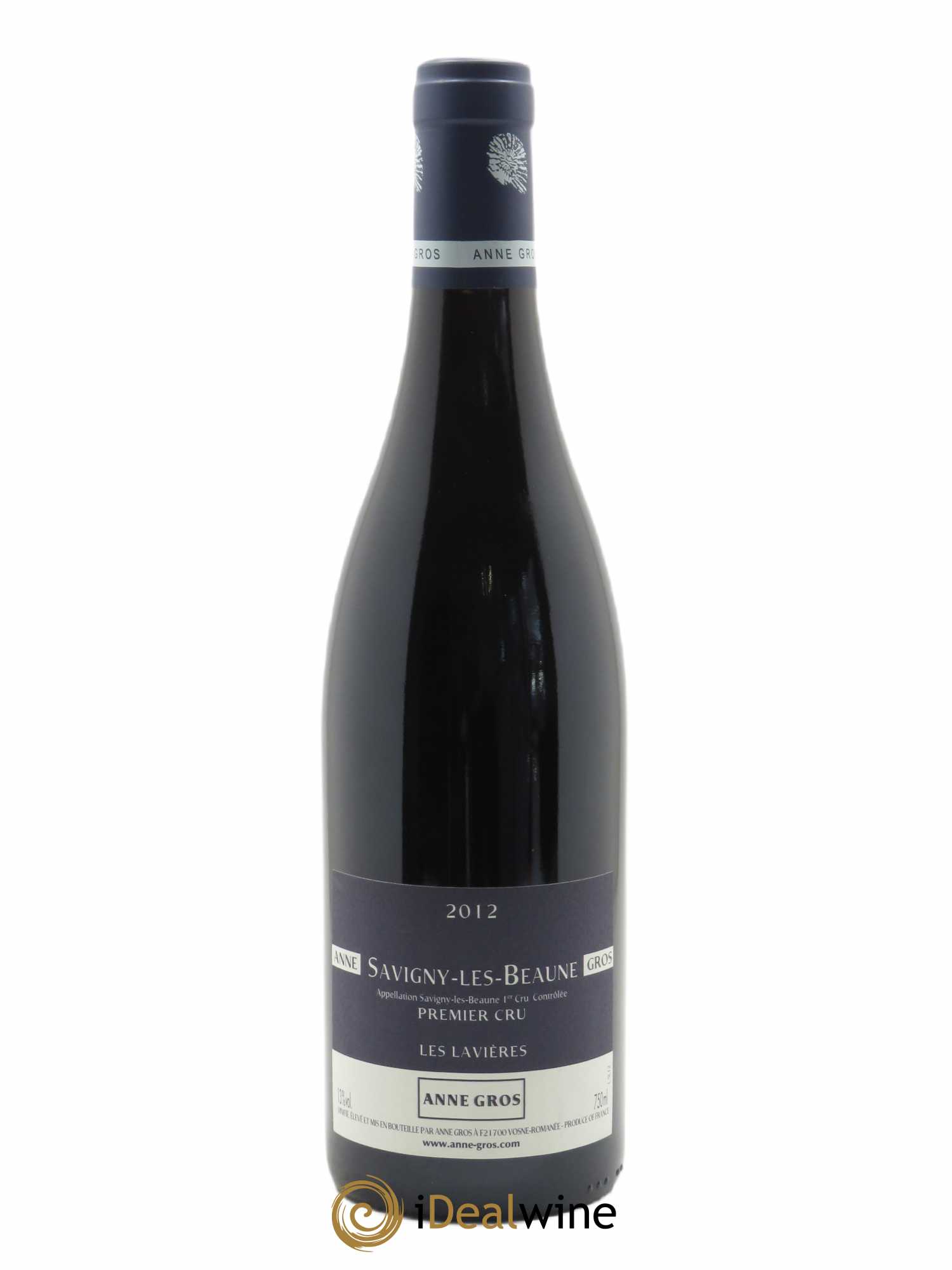 Savigny-lès-Beaune 1er Cru Les Lavières Anne Gros 2012 - Lot de 1 bouteille - 0