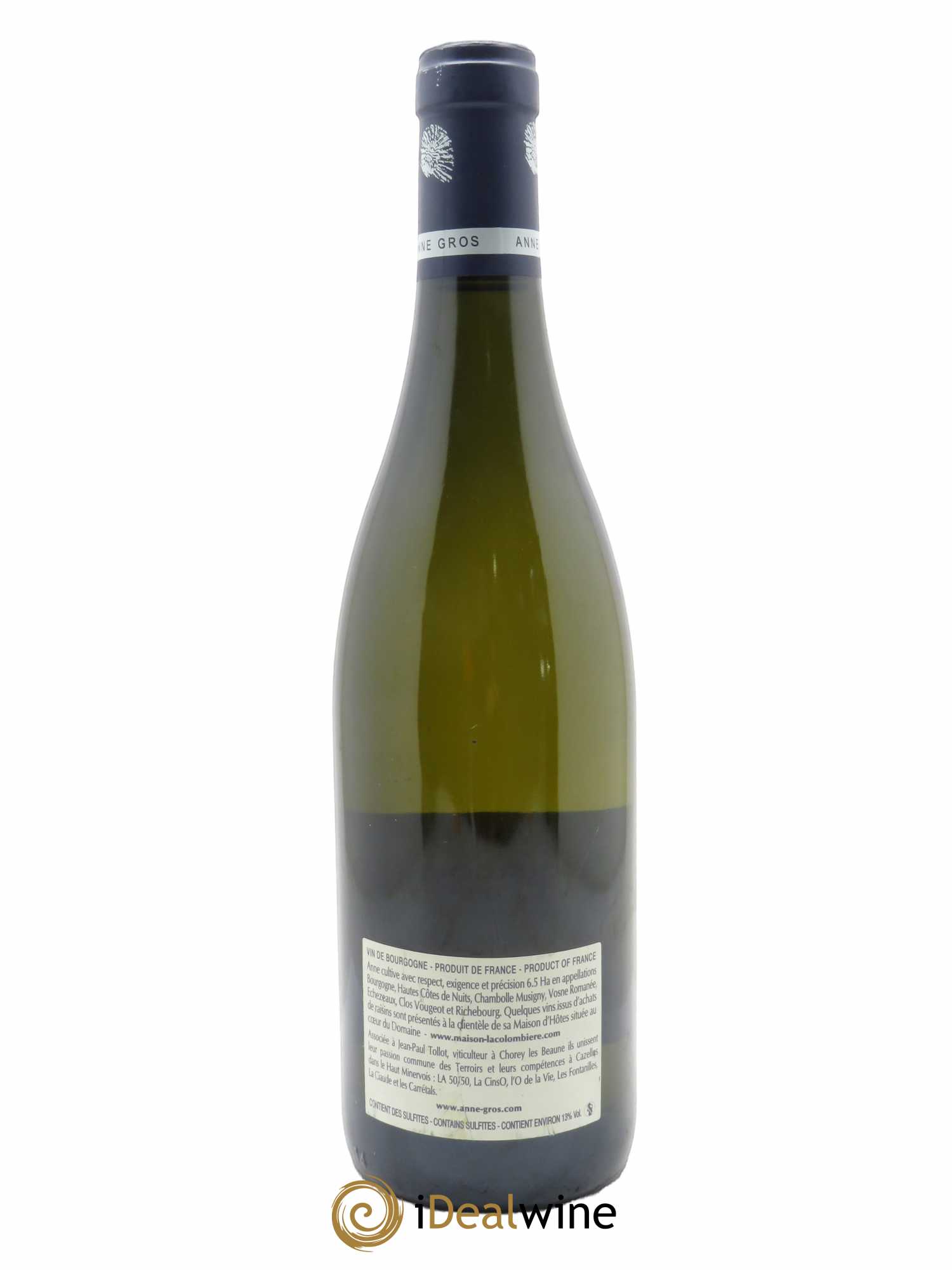 Hautes-Côtes de Nuits Cuvée Marine Anne Gros 2013 - Lot de 1 bouteille - 1