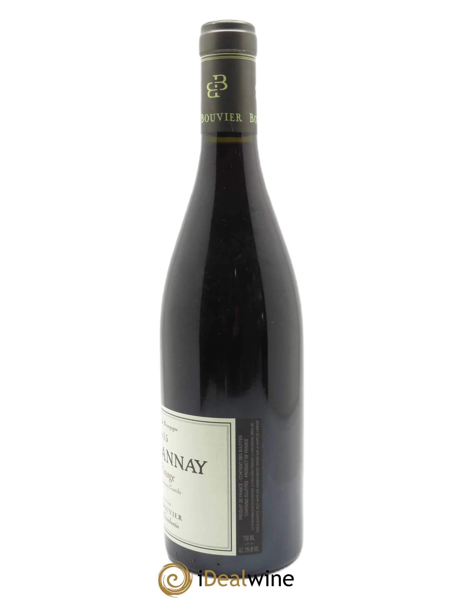 Marsannay Le Finage René Bouvier (Domaine) 2015 - Lot de 1 bouteille - 1