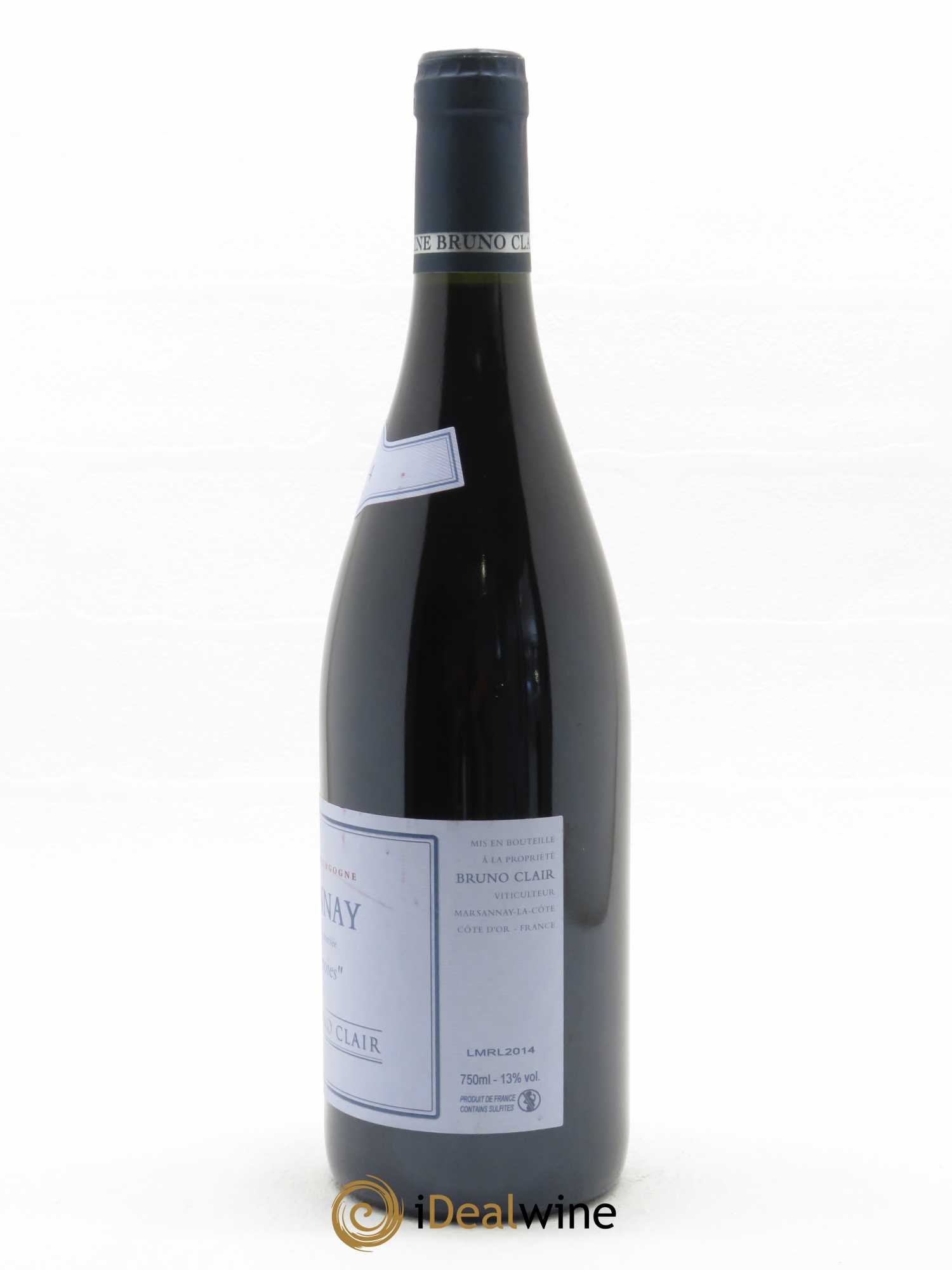 Marsannay Les Longeroies Bruno Clair (Domaine) 2014 - Lot de 1 bouteille - 1