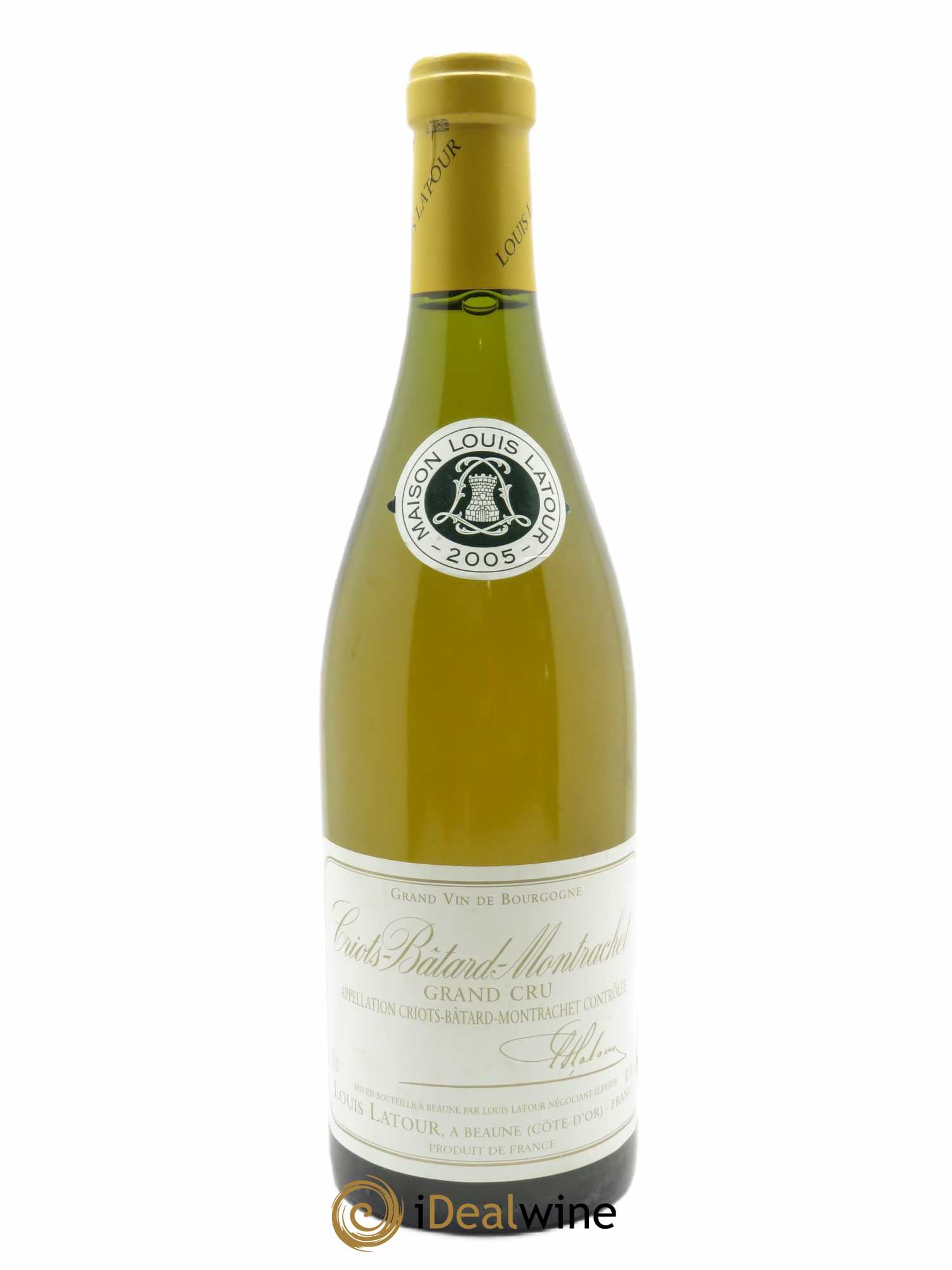 Criots-Bâtard-Montrachet Grand Cru Louis Latour 2005 - Lot de 1 bouteille - 0