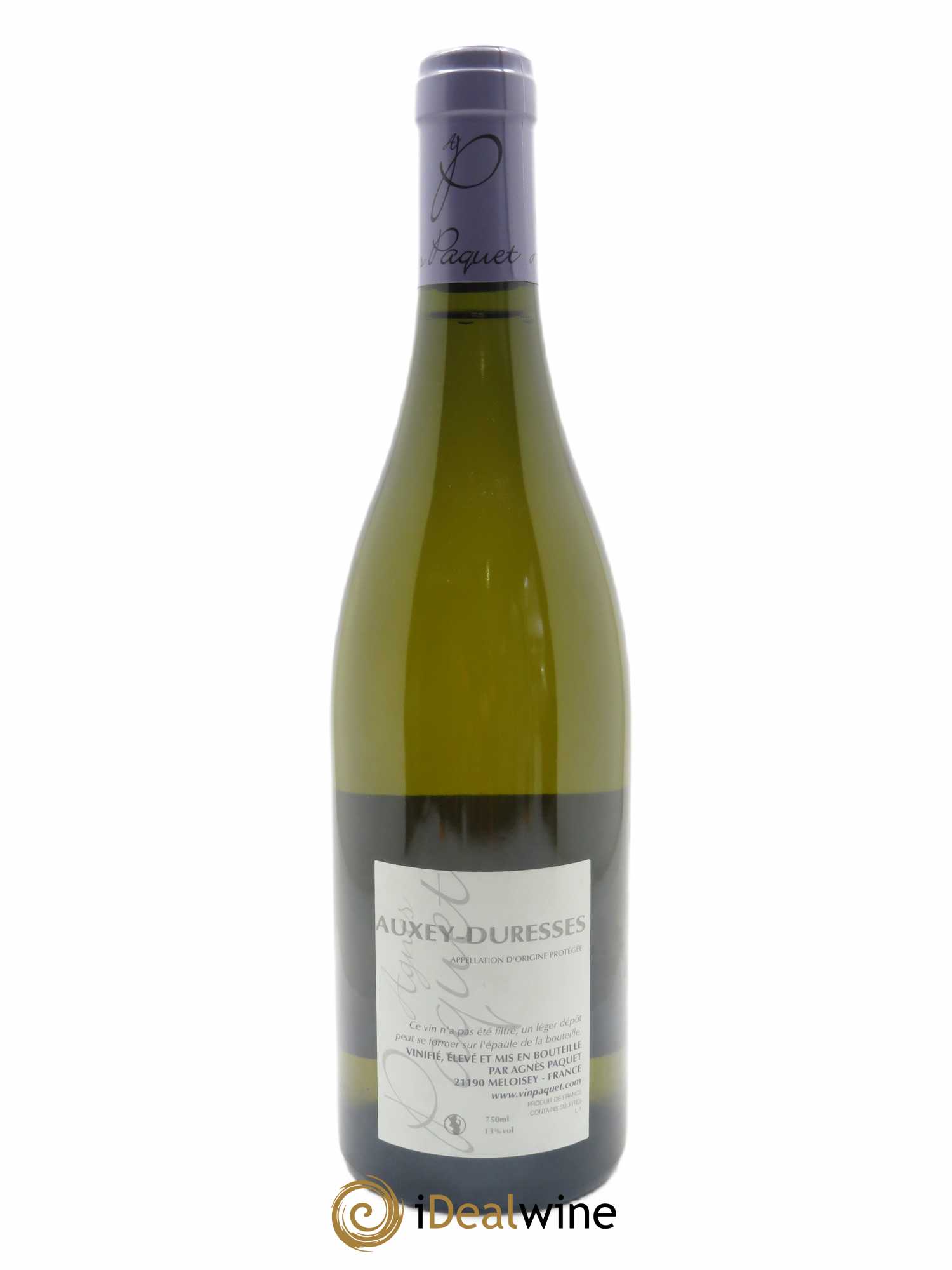 Auxey-Duresses Agnès Paquet (Domaine) 2015 - Lot de 1 bouteille - 1
