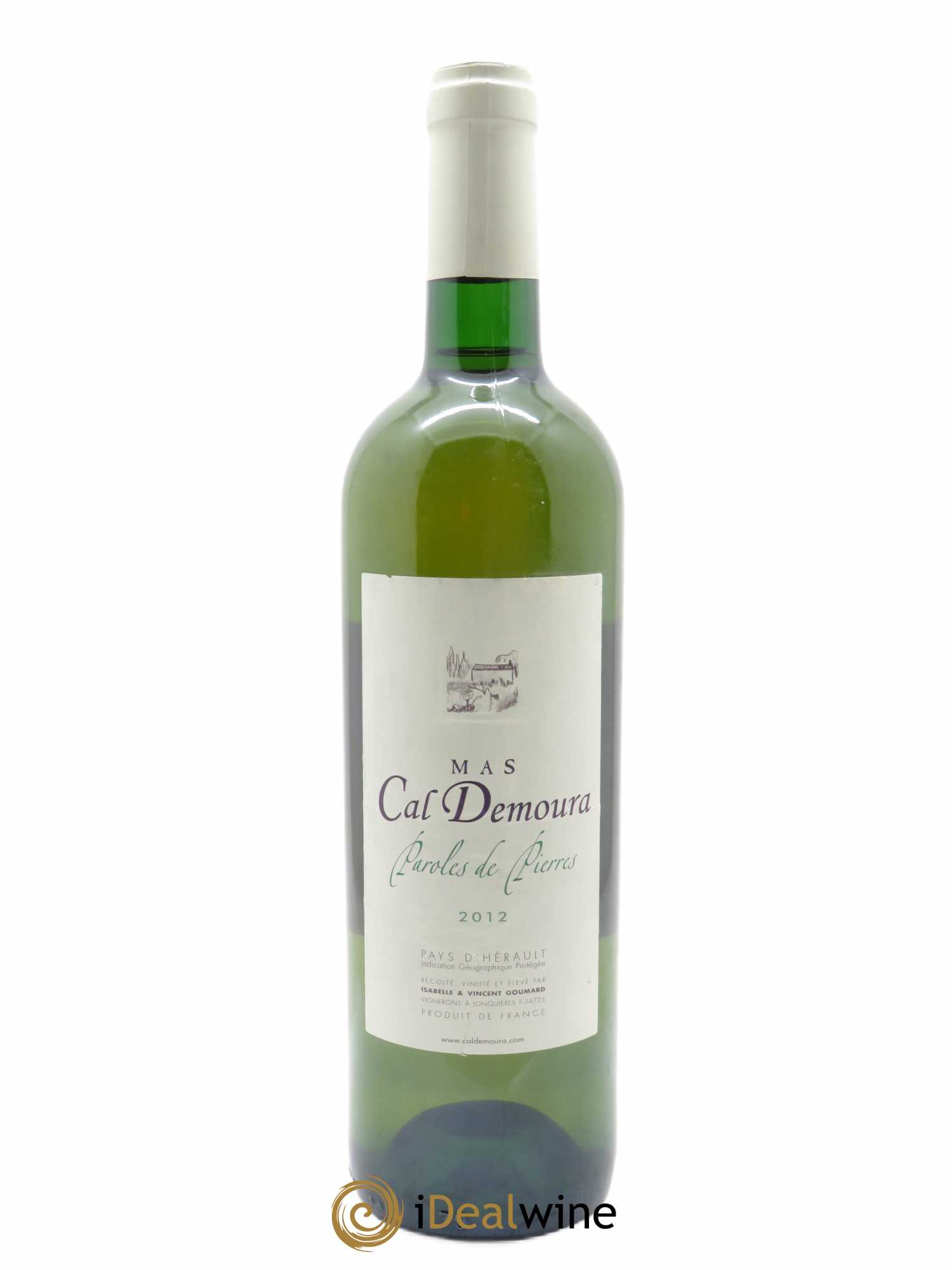 Pays d'Hérault Paroles de Pierres Mas Cal Demoura 2012 - Lot de 1 bouteille - 0